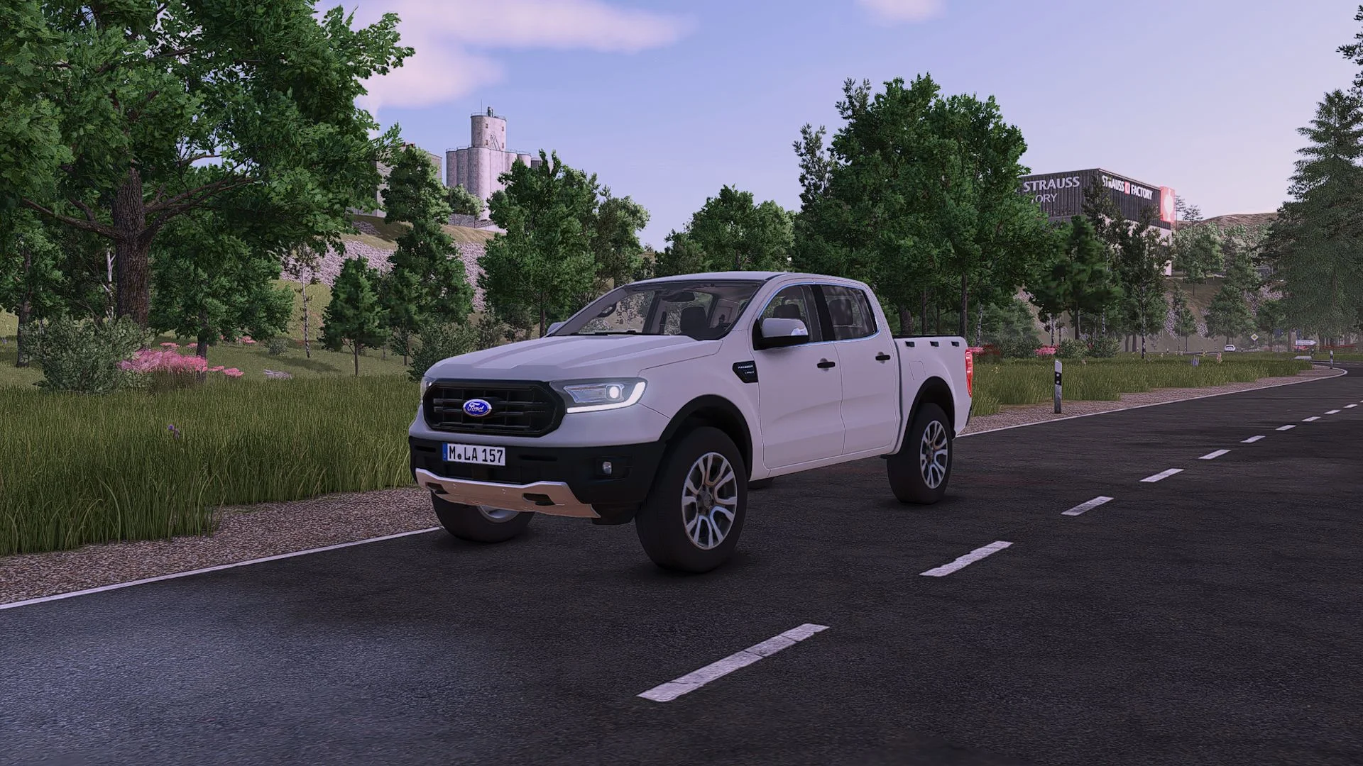 FS25 Ford Ranger 2019 V1.1 Vehicles Mod FS25 Mod Free Download