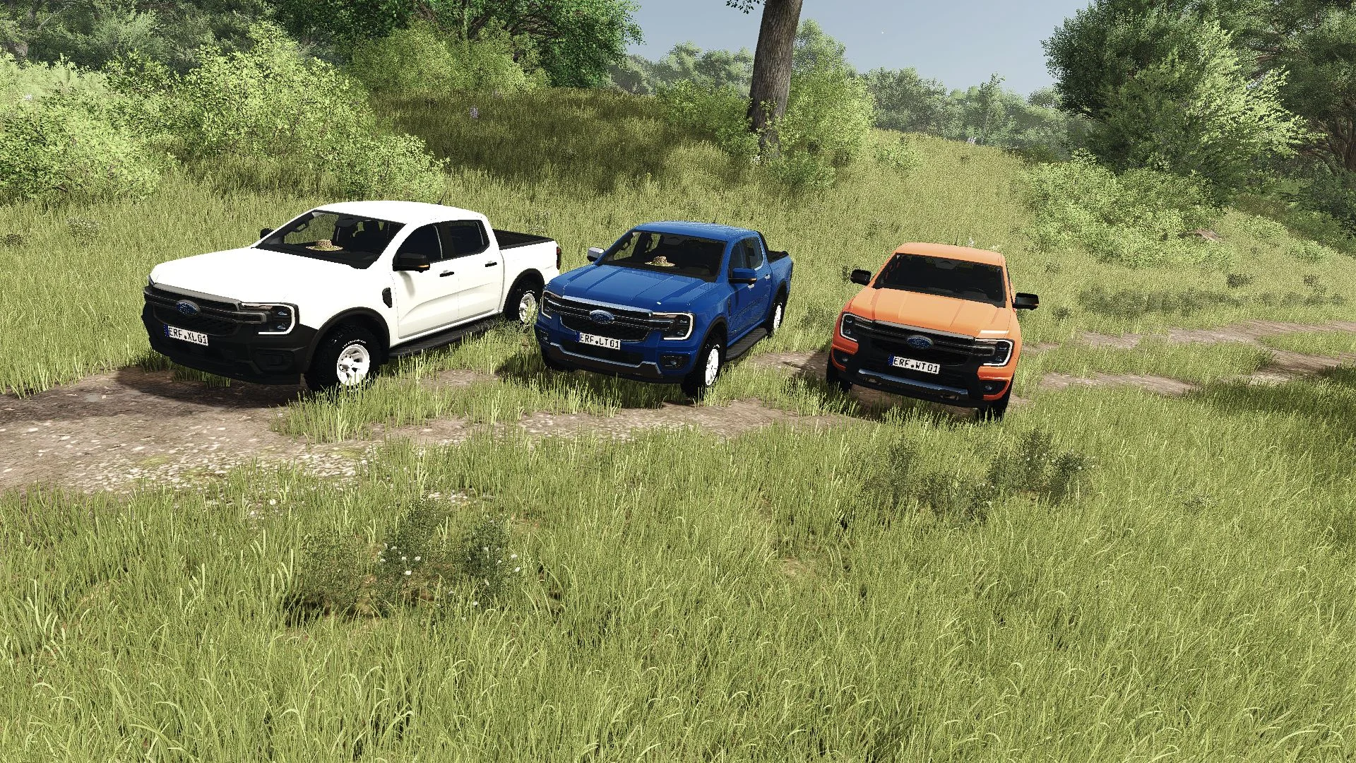 FS25 Ford Ranger IV V1.0.0.1 Vehicles Mod FS25 Mod Free Download