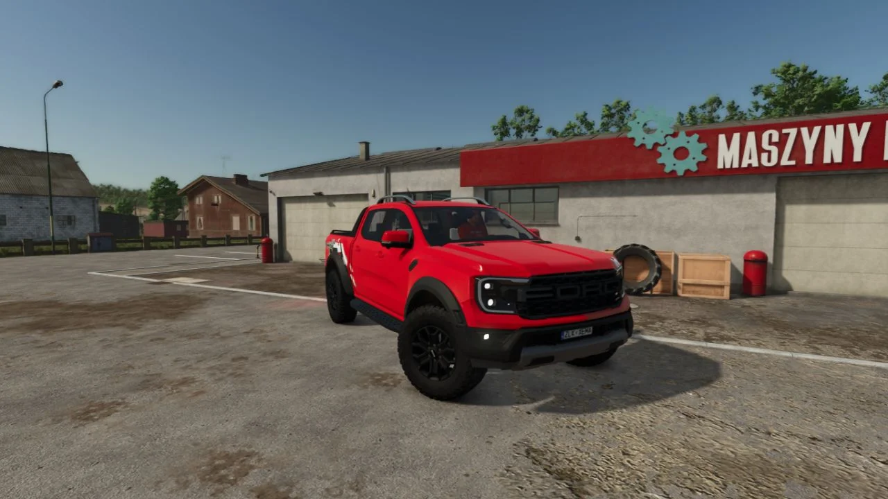 FS25 Ford Ranger Raptor 2023 V1.1 Vehicles Mod FS25 Mod Free Download