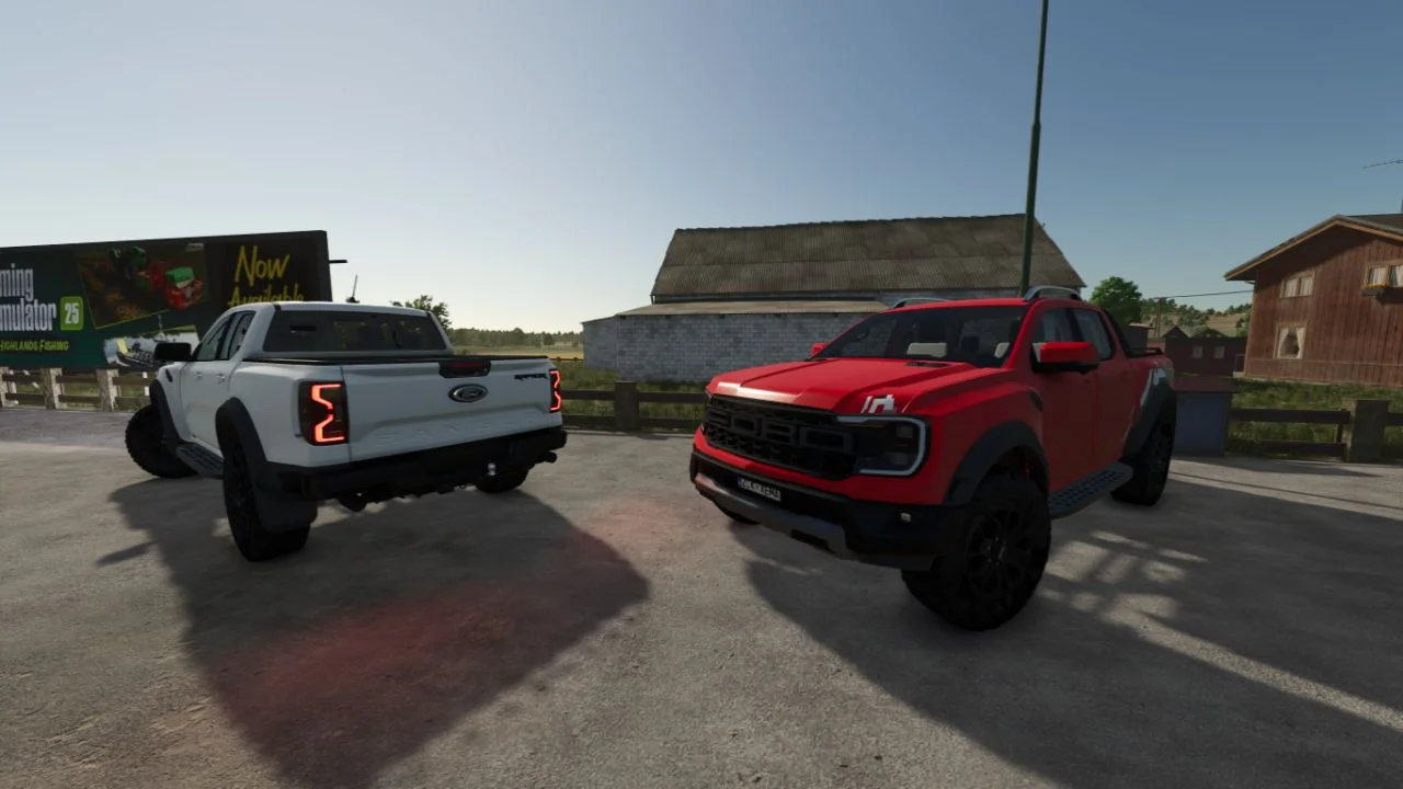 FS25 Ford Ranger Raptor 2023 V1.3 Vehicles Mod FS25 Mod Free Download