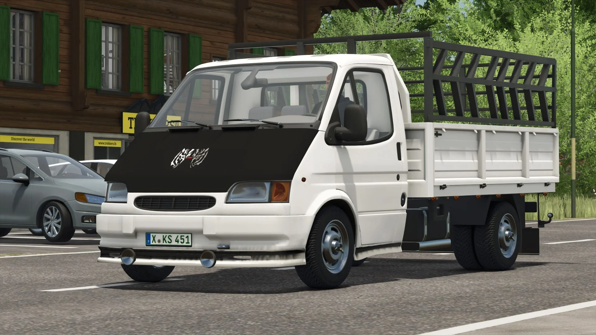 FS25 Ford Transit Mk3 V1.1 Vehicles Mod FS25 Mod Free Download