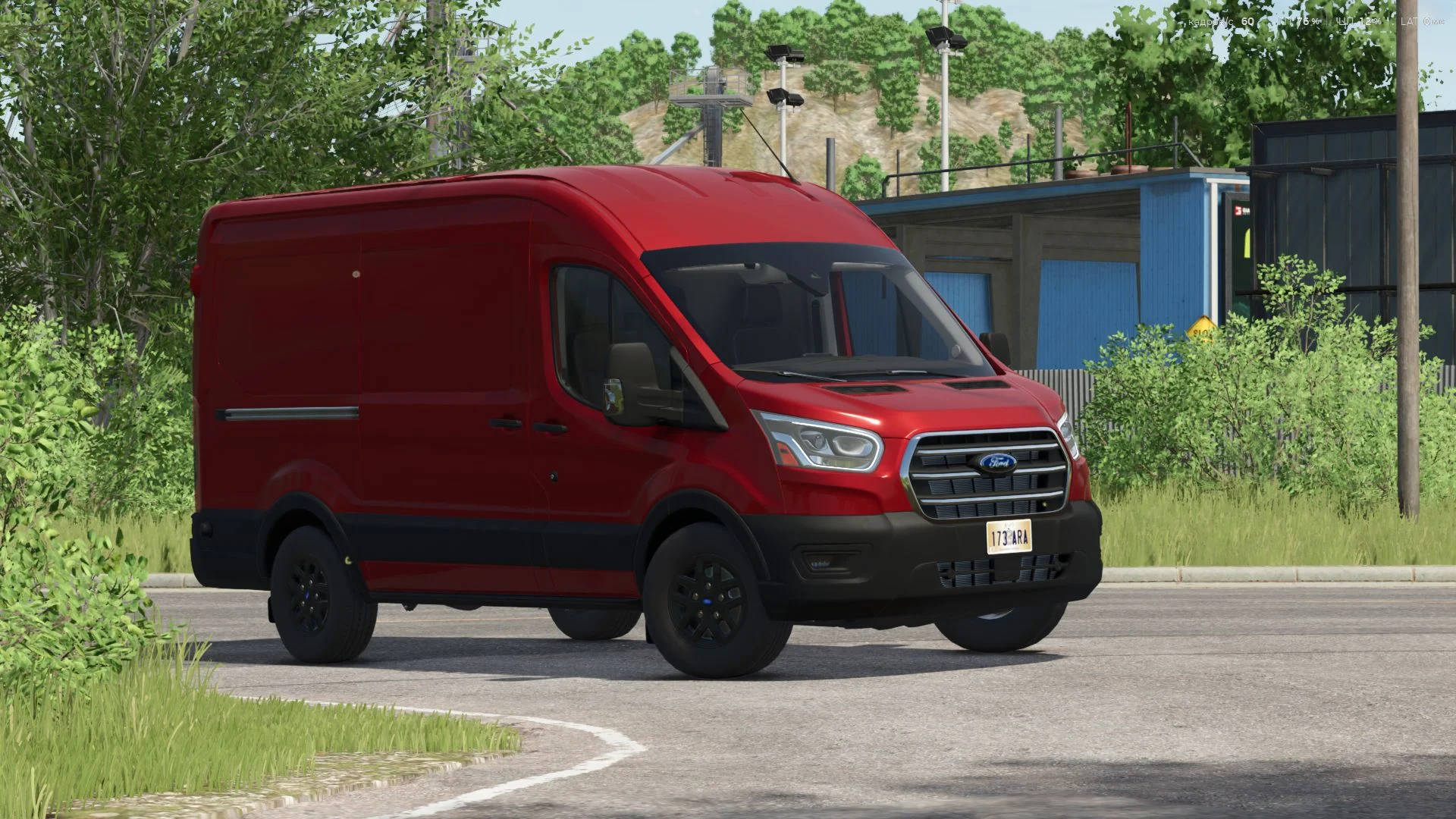 FS25 Ford Transit MK8 V1.2.0.1 Vehicles Mod FS25 Mod Free Download