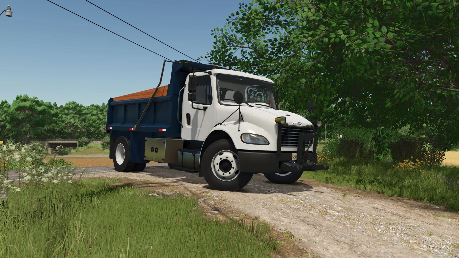 FS25 Freightliner M2 Dumper V1.1 Vehicles Mod FS25 Mod Free Download