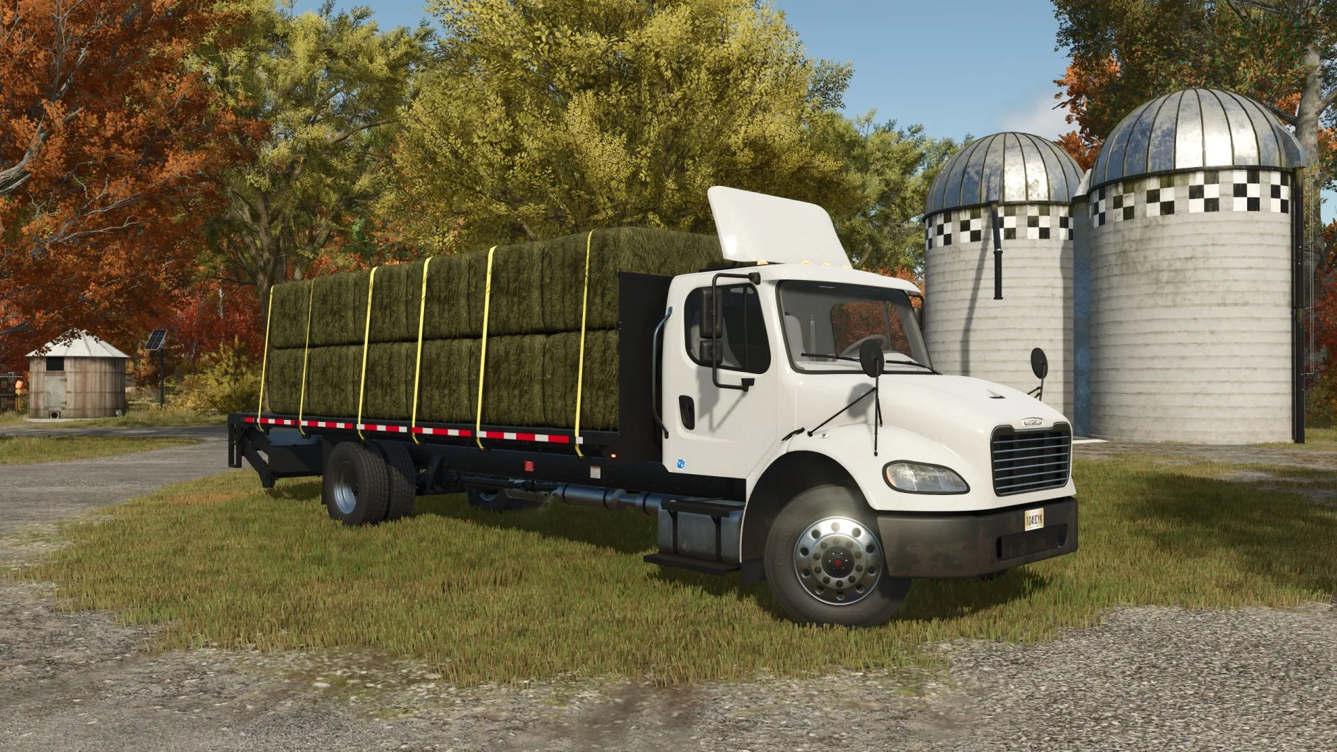 FS25 Freightliner M2 Stakebed (AutoLoad) V2.0 Vehicles Mod FS25 Mod Free Download