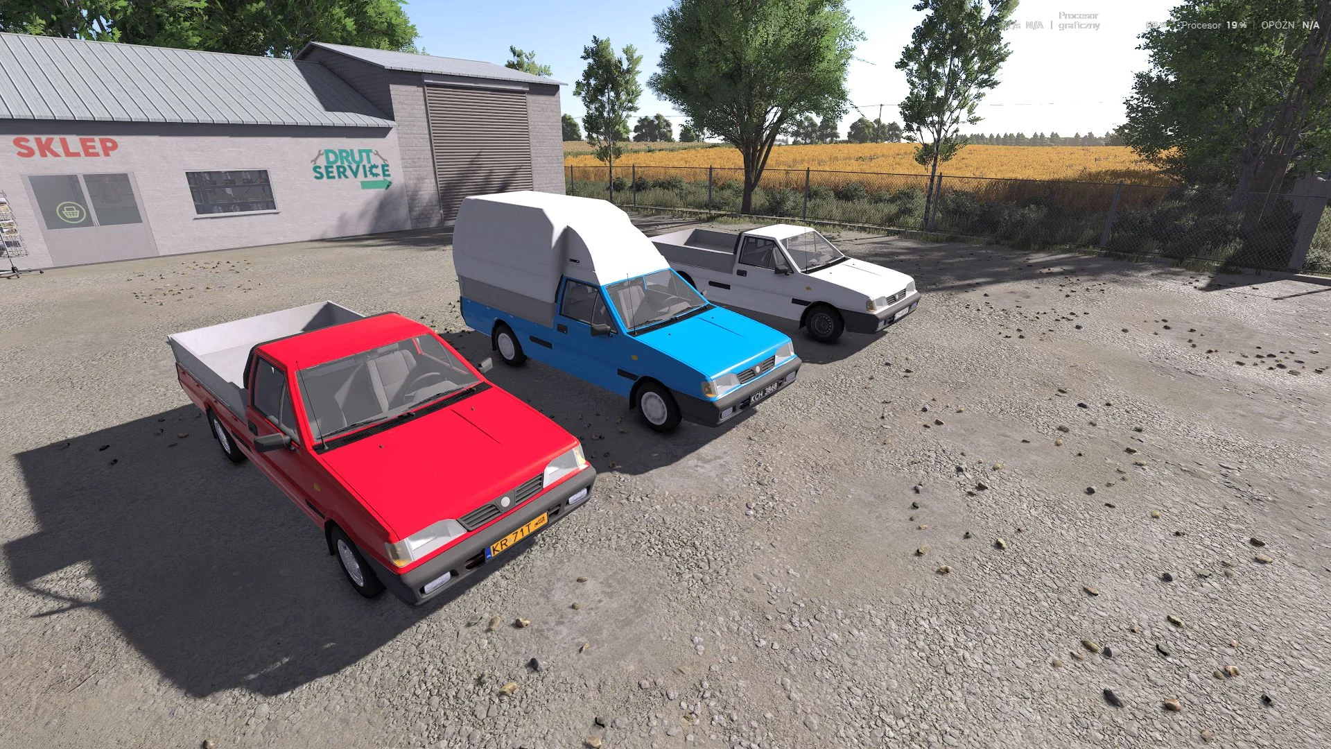FS25 FSO Polonez Cargo V1.0 Vehicles Mod FS25 Mod Free Download