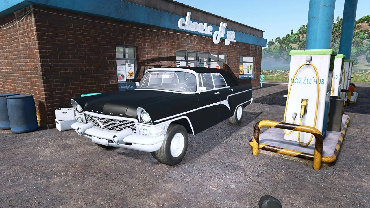 FS25 GAZ 13 V1.0 Vehicles Mod FS25 Mod Free Download