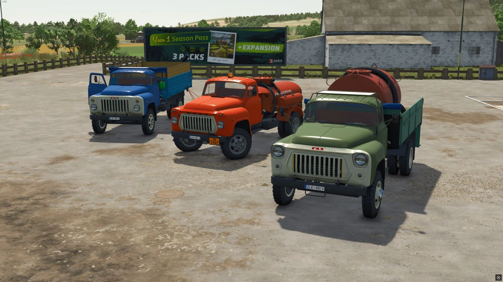 FS25 GAZ-52/53 V1.0 Vehicles Mod FS25 Mod Free Download