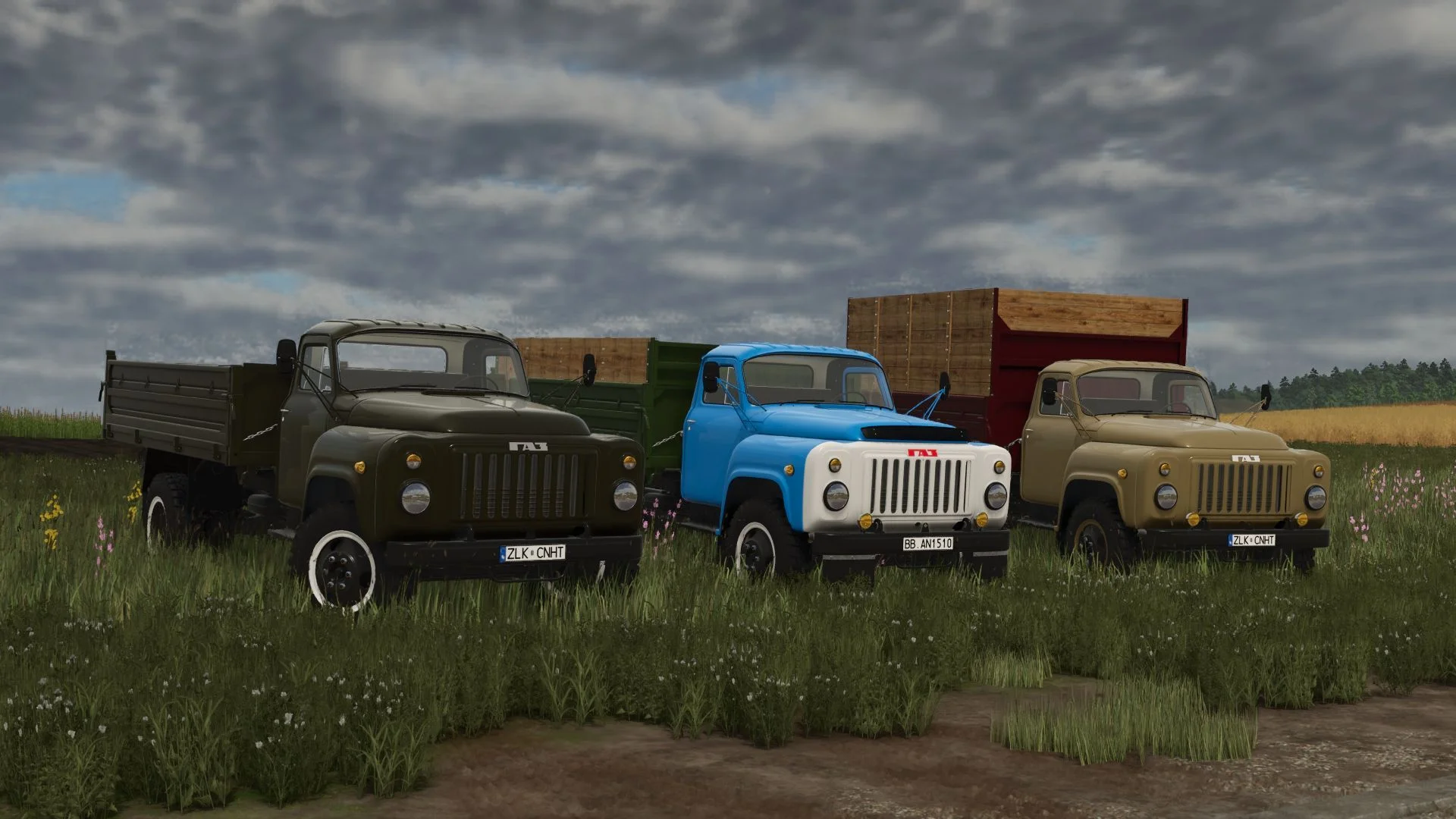 FS25 Gaz 53 V1.0.0.1 Vehicles Mod FS25 Mod Free Download
