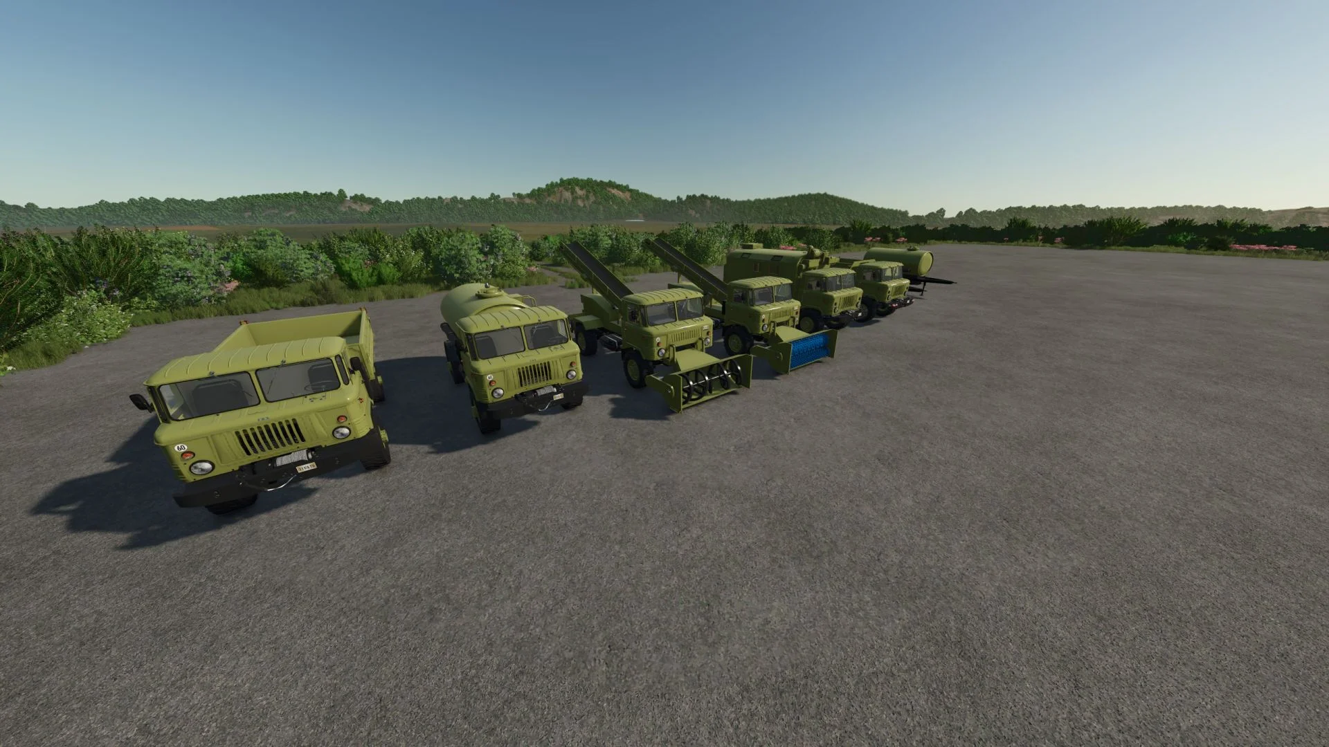 FS25 GAZ 66 Pack V1.2.1.1 Vehicles Mod FS25 Mod Free Download