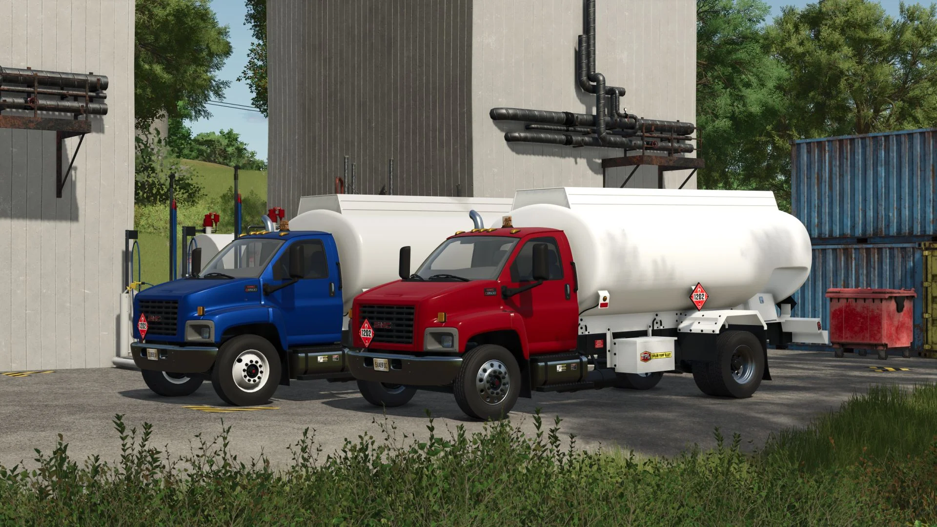 FS25 GMC C8500 Fuel Truck V1.2.0.1 Vehicles Mod FS25 Mod Free Download