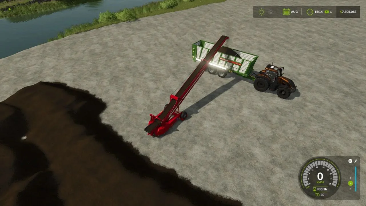 FS25 Grimme Quantum Autoload V1.0 Vehicles Mod FS25 Mod Free Download