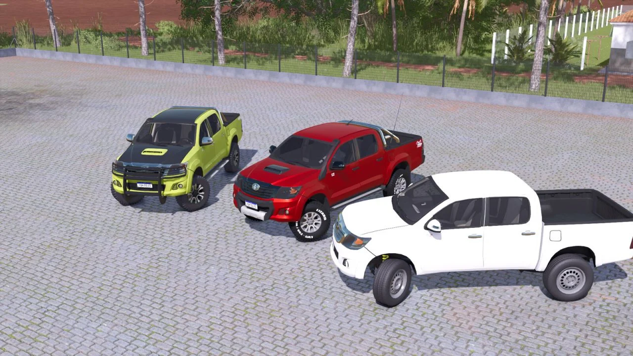 FS25 Hillux 2013 V1.0 Vehicles Mod FS25 Mod Free Download