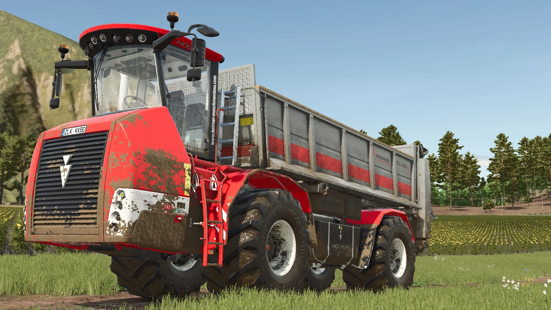 FS25 Holmer Terra Variant 600 ECO V1.0 Vehicles Mod FS25 Mod Free Download