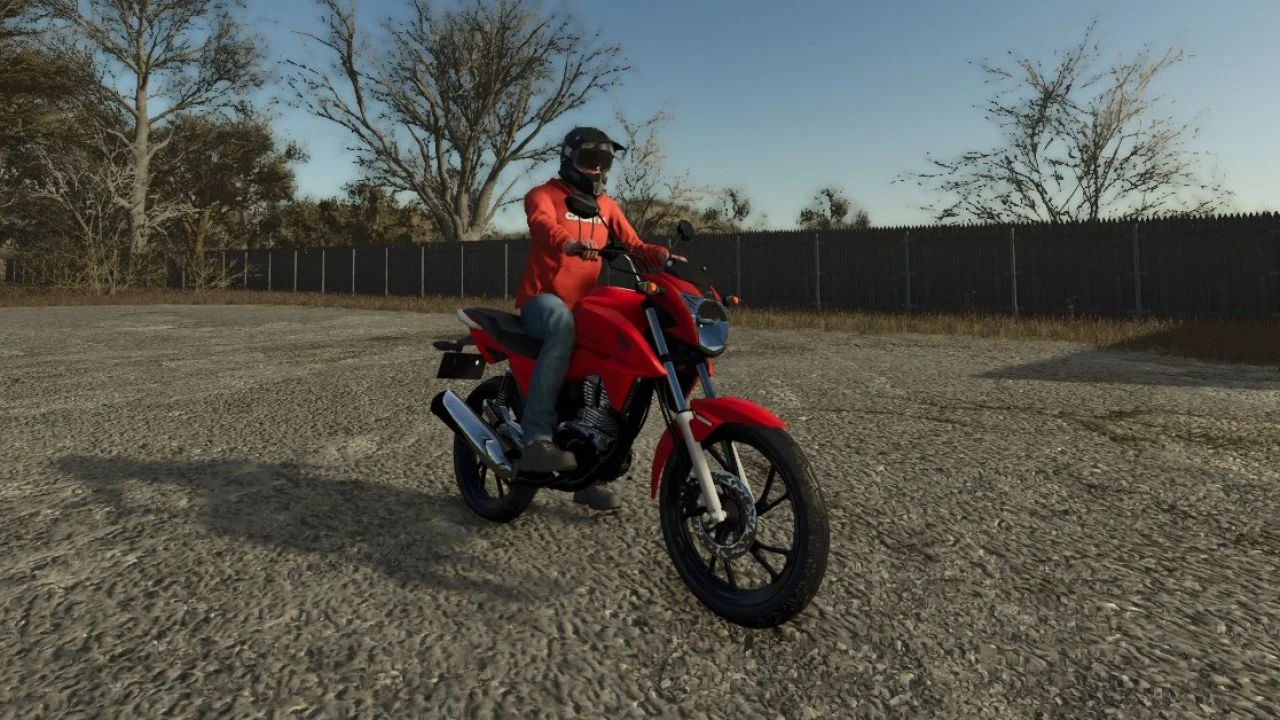 FS25 Honda CG160 Start 2025 V1.0 Vehicles Mod FS25 Mod Free Download
