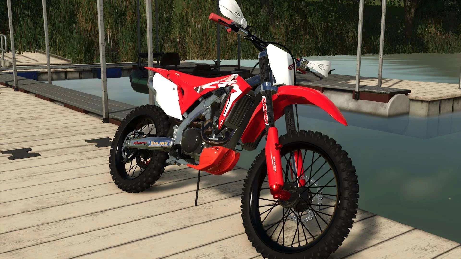 FS25 Honda CRF450R v1.0.1 Vehicles Mod FS25 Mod Free Download