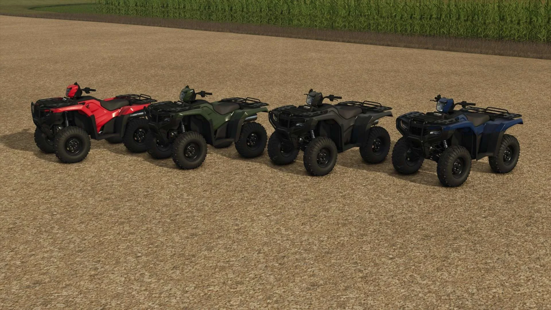 FS25 Honda Rancher v1.0 Vehicles Mod FS25 Mod Free Download