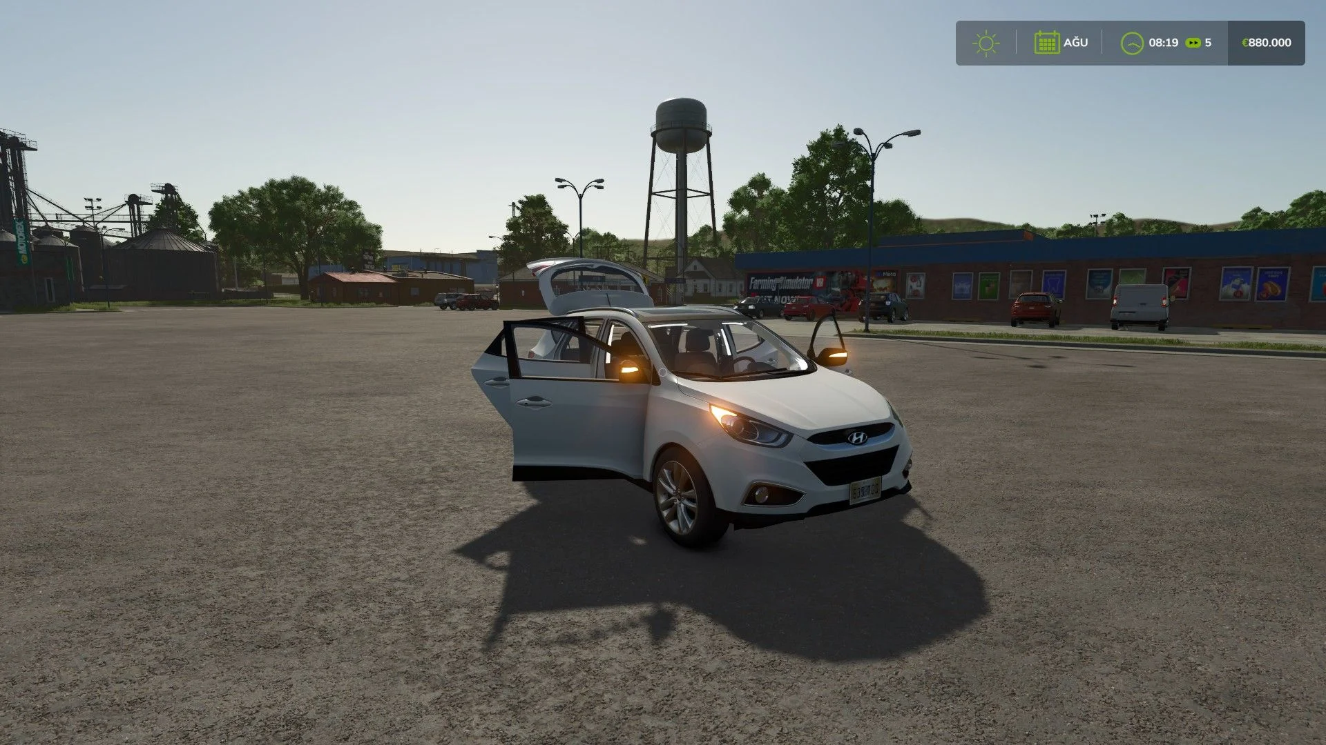 FS25 Hyundai Ix35 / Tucson V1.1 Vehicles Mod FS25 Mod Free Download