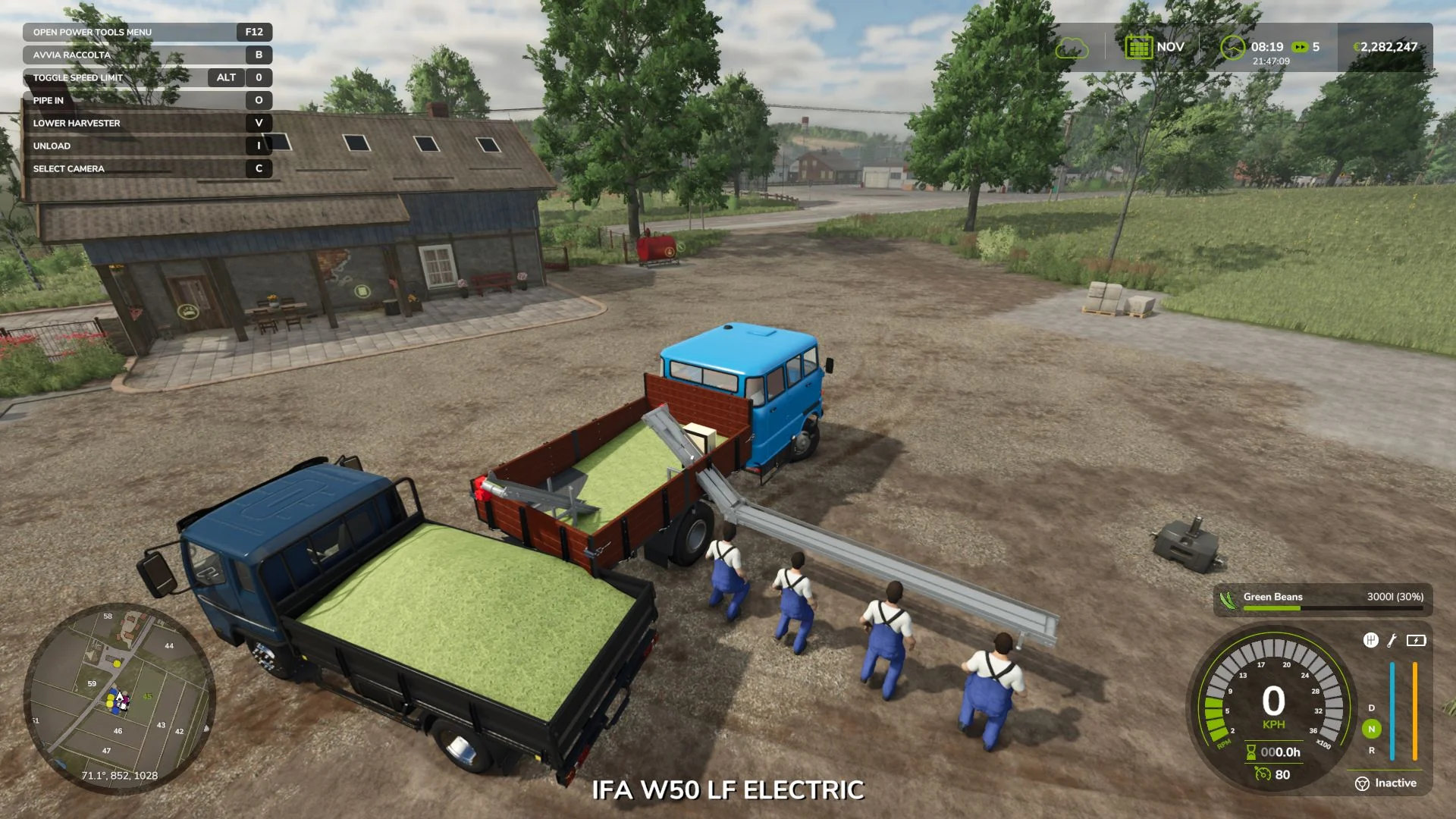 FS25 Ifa Double Cabin Brigade Multifruit v1.0 Vehicles Mod FS25 Mod Free Download