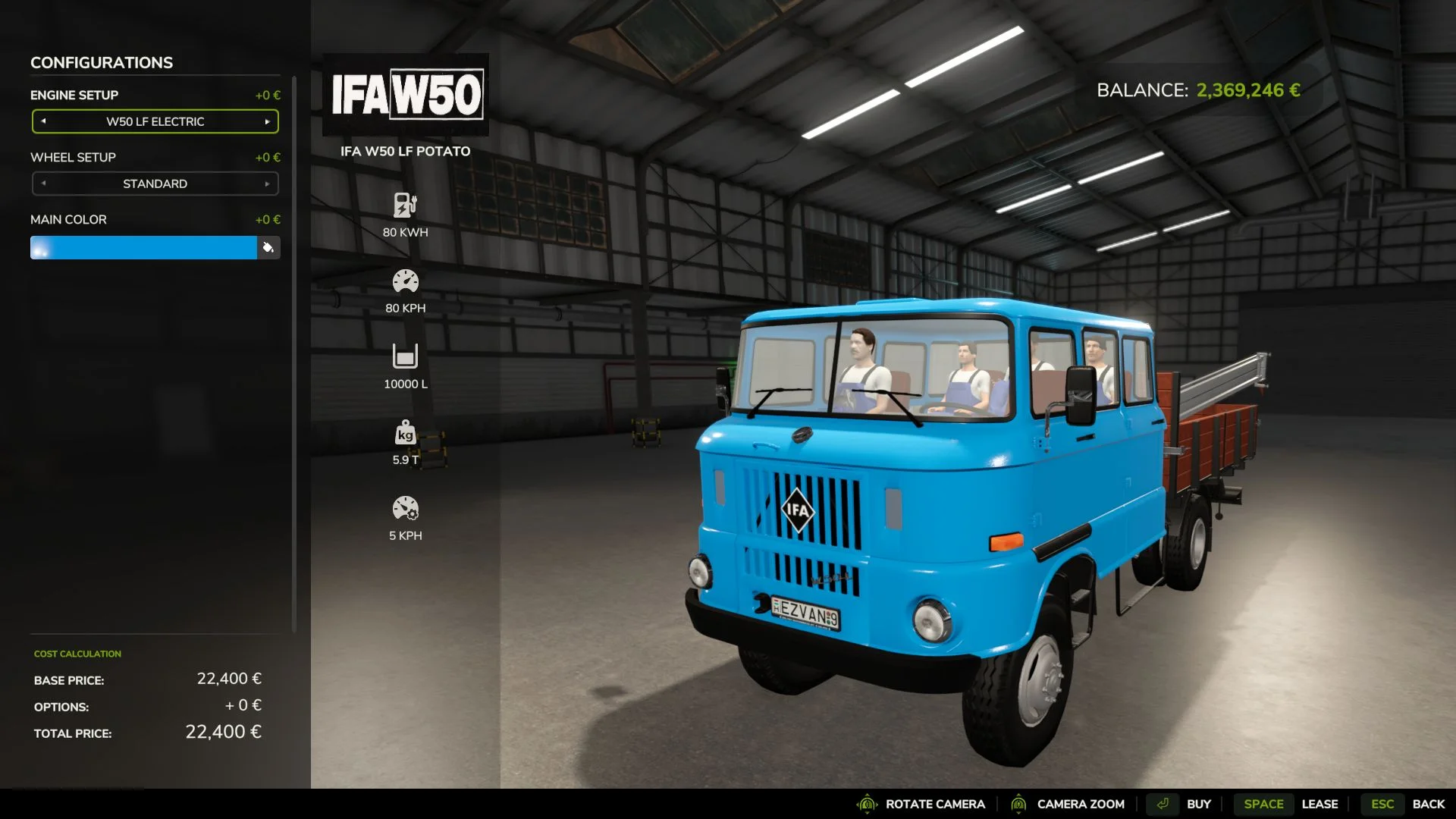 FS25 Ifa Double Cabin Brigade Multifruit V5.0 Vehicles Mod FS25 Mod Free Download