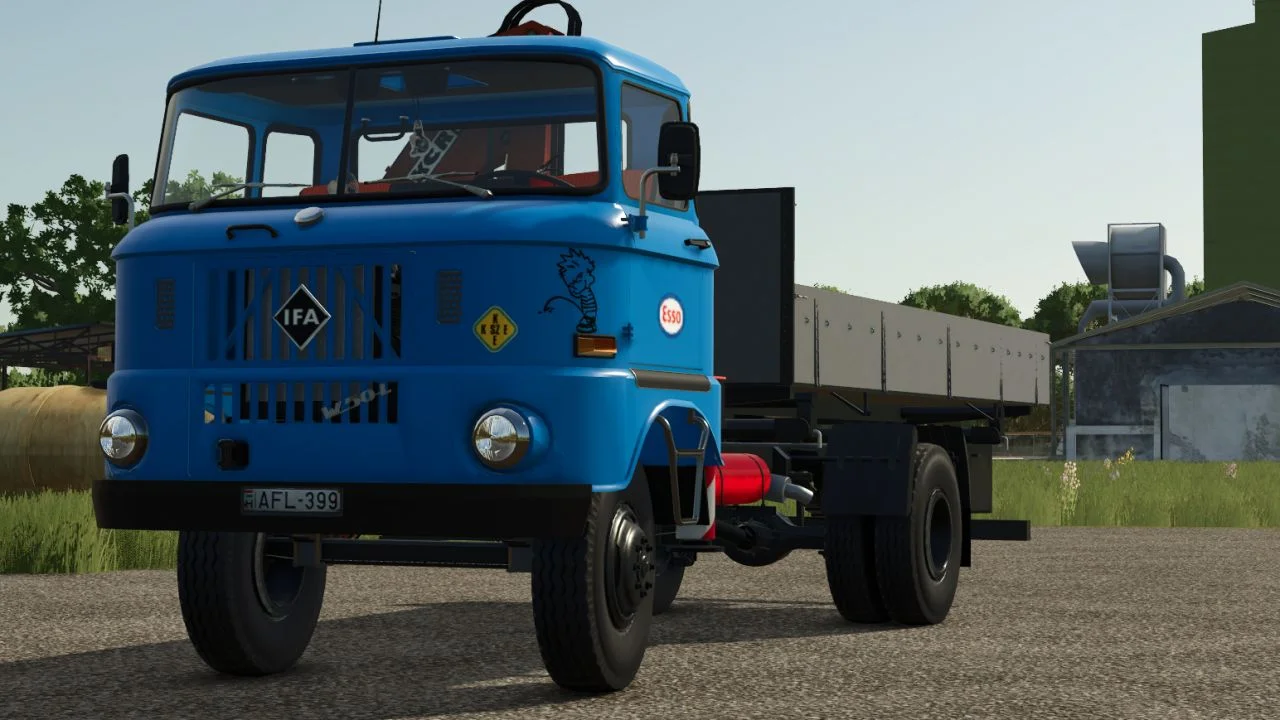 FS25 IFA W50 + KCR V1.0 Vehicles Mod FS25 Mod Free Download