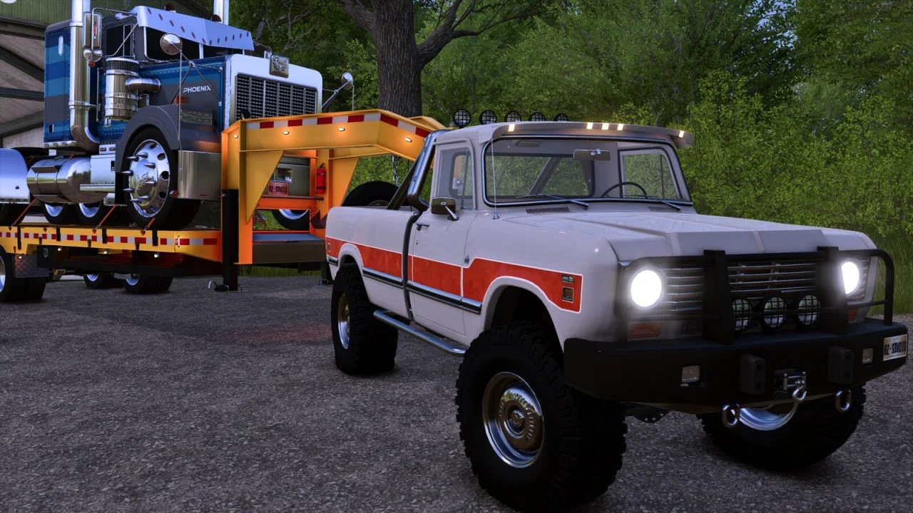 FS25 IH 200 Series Custom V1.0 Vehicles Mod FS25 Mod Free Download
