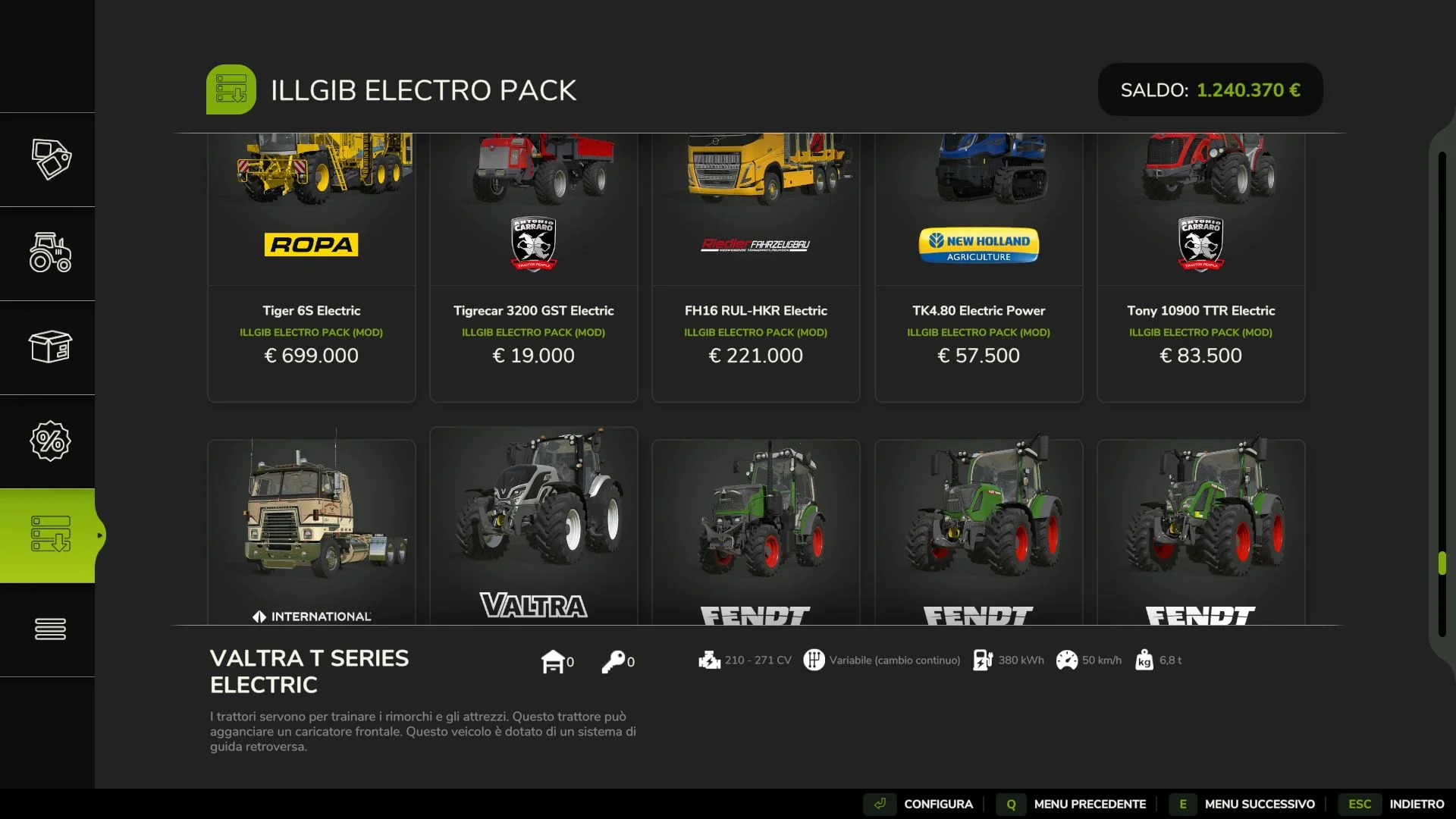 FS25 IllGib Electro Pack V1.1 Vehicles Mod FS25 Mod Free Download