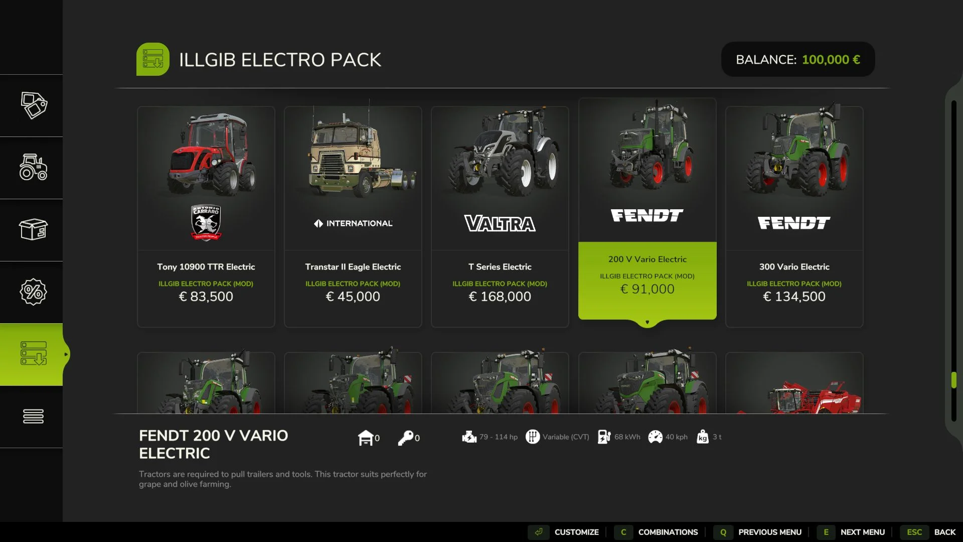 FS25 IllGib Electro Pack V1.3 Vehicles Mod FS25 Mod Free Download