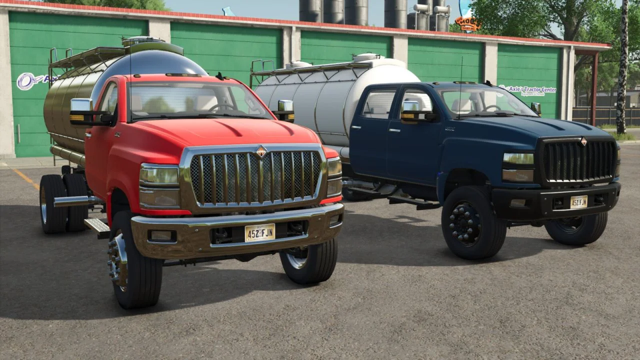 FS25 International CV Series Tanker V1.0 Vehicles Mod FS25 Mod Free Download