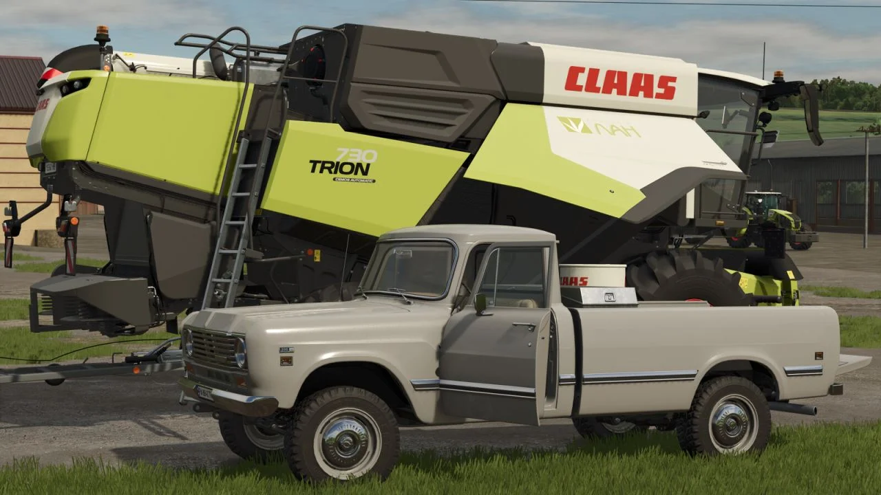 FS25 International Series 200 Service Pickup V1.0 Vehicles Mod FS25 Mod Free Download