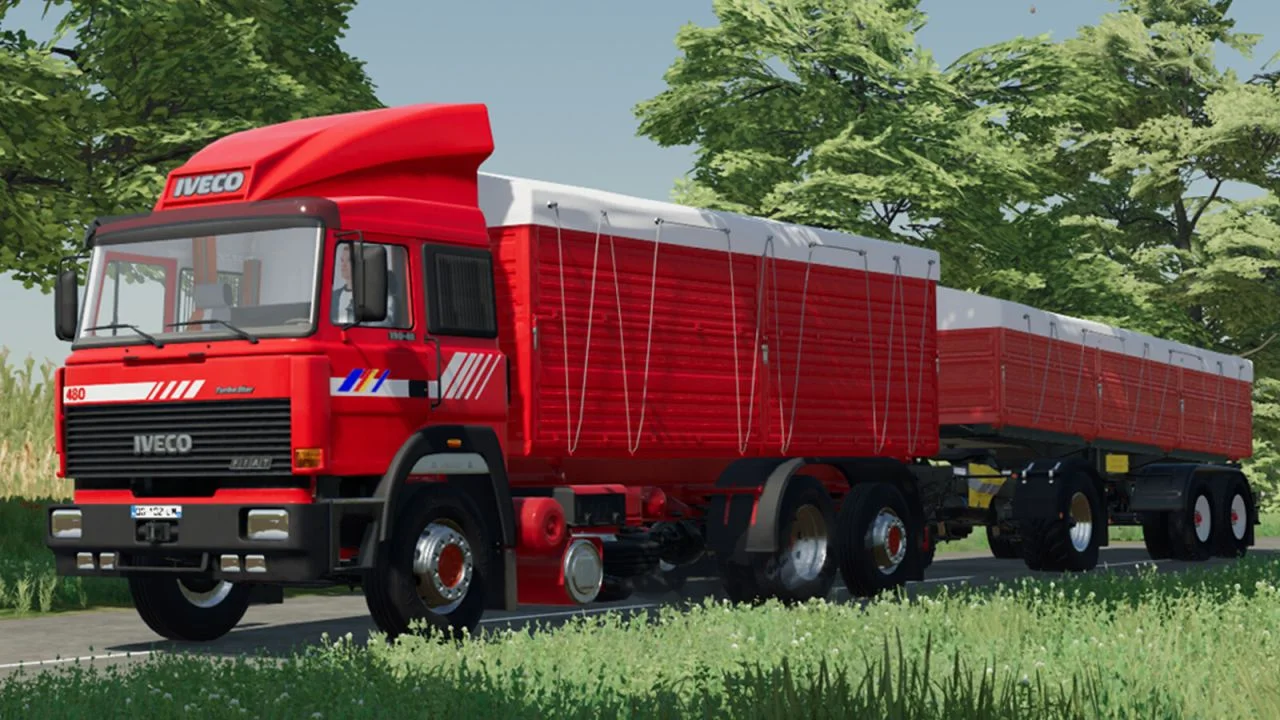 FS25 Iveco 190-48 V1.0 Vehicles Mod FS25 Mod Free Download