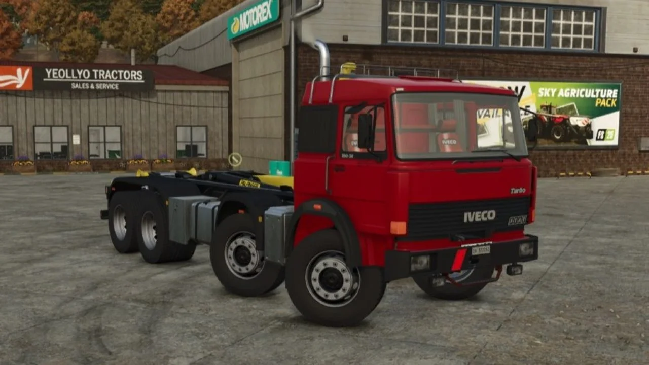 FS25 Iveco 330 4 axles V1.0 Vehicles Mod FS25 Mod Free Download