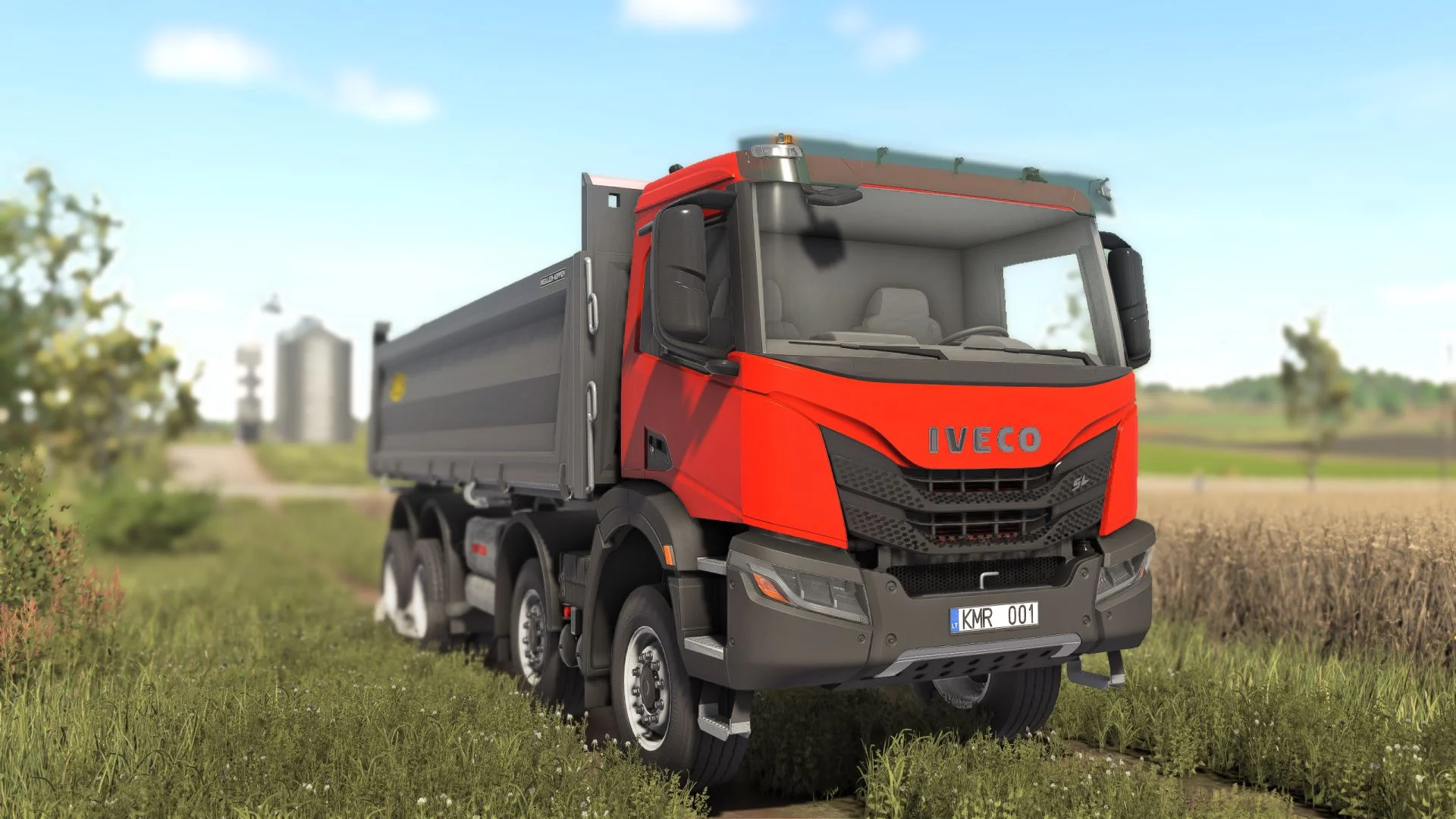FS25 Iveco X-Way 8X8 Meiller Kipper V1.0 Vehicles Mod FS25 Mod Free Download