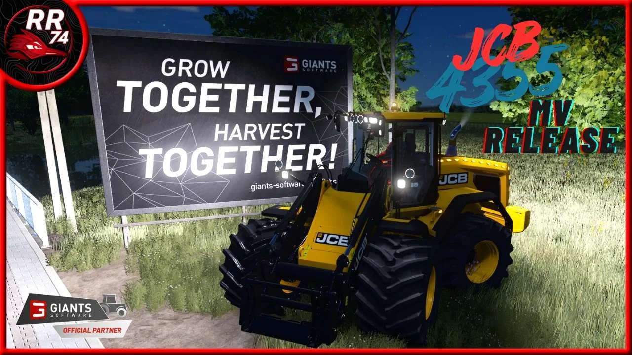 FS25 JCB 4355 v1.0 Vehicles Mod FS25 Mod Free Download
