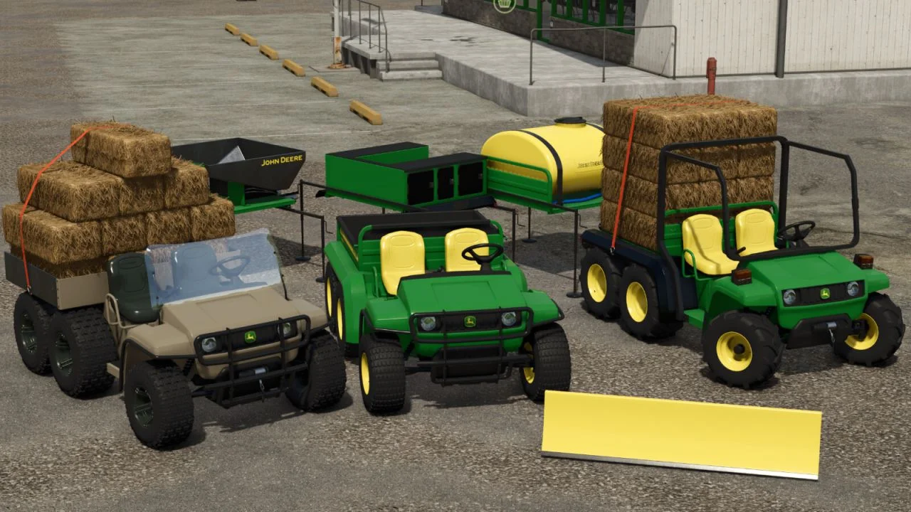 FS25 John Deere Gator TH 6×4 V1.0 Vehicles Mod FS25 Mod Free Download