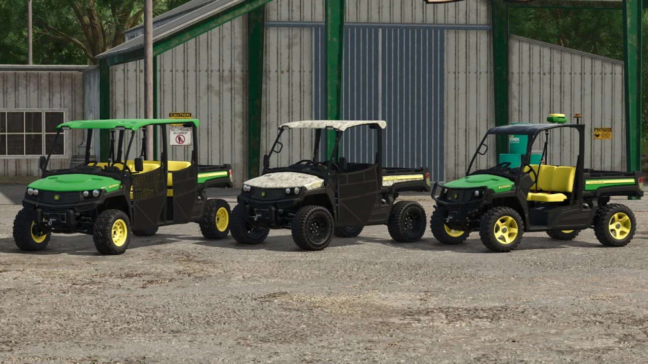 FS25 John Deere XUV845E / XUV845E4 V1.0 Vehicles Mod FS25 Mod Free Download