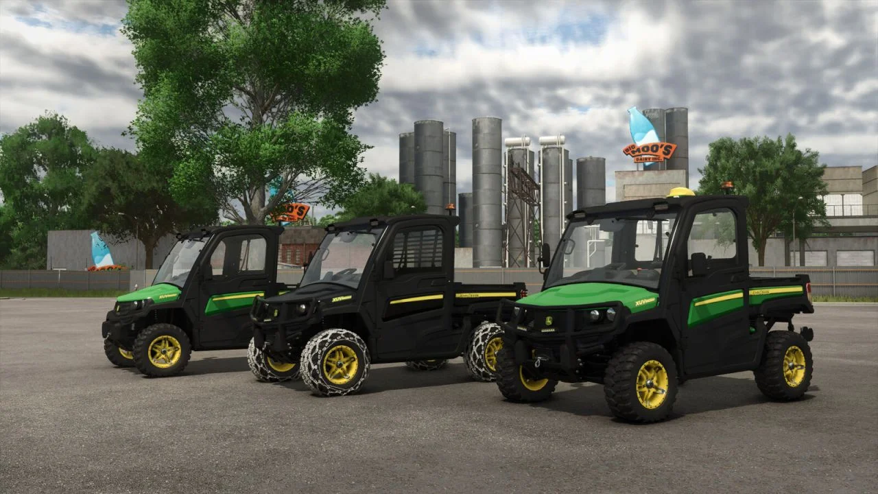 FS25 John Deere XUV865M Forestry V1.0 Vehicles Mod FS25 Mod Free Download