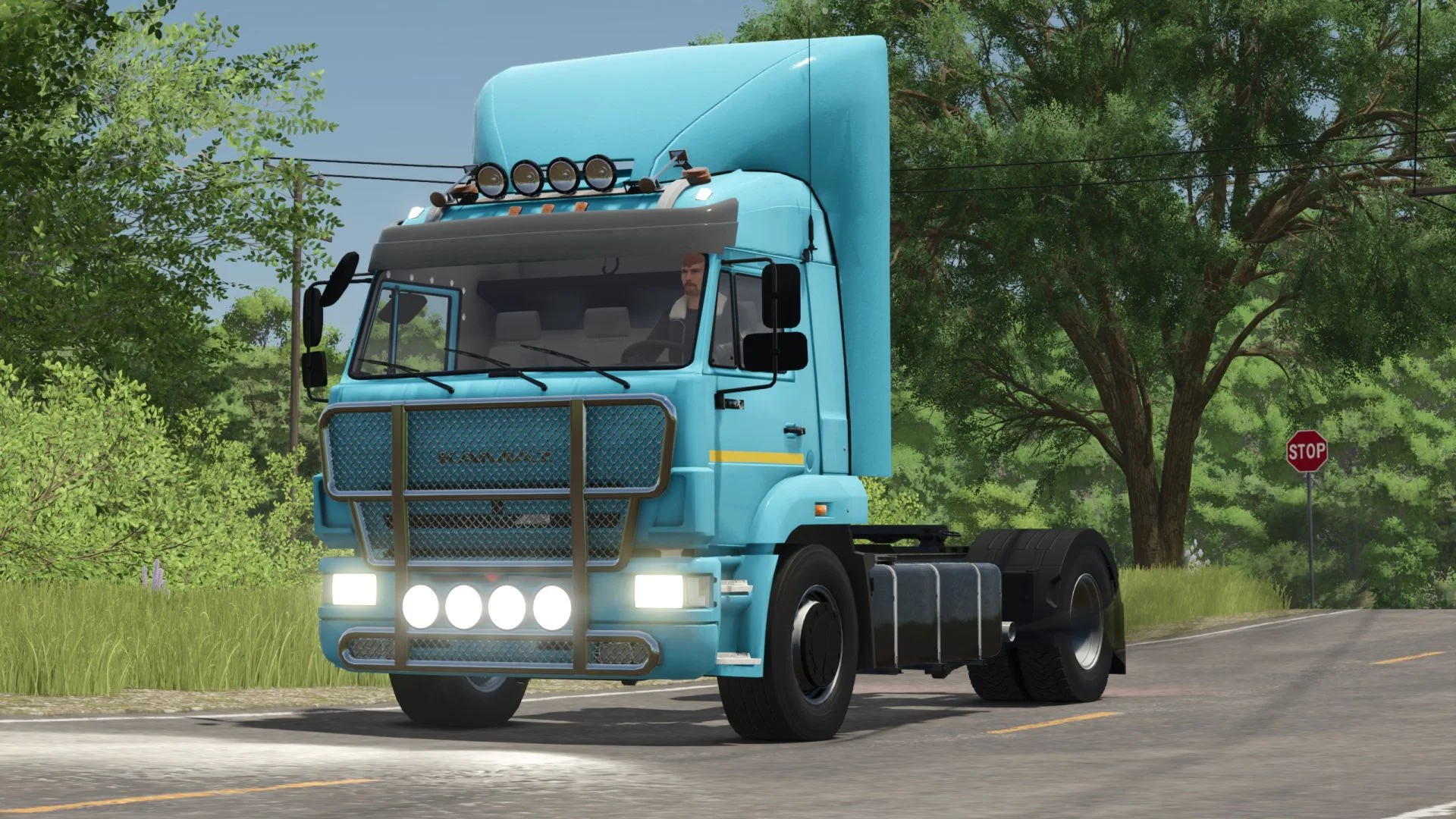 FS25 Kamaz-5460 V1.0 Vehicles Mod FS25 Mod Free Download