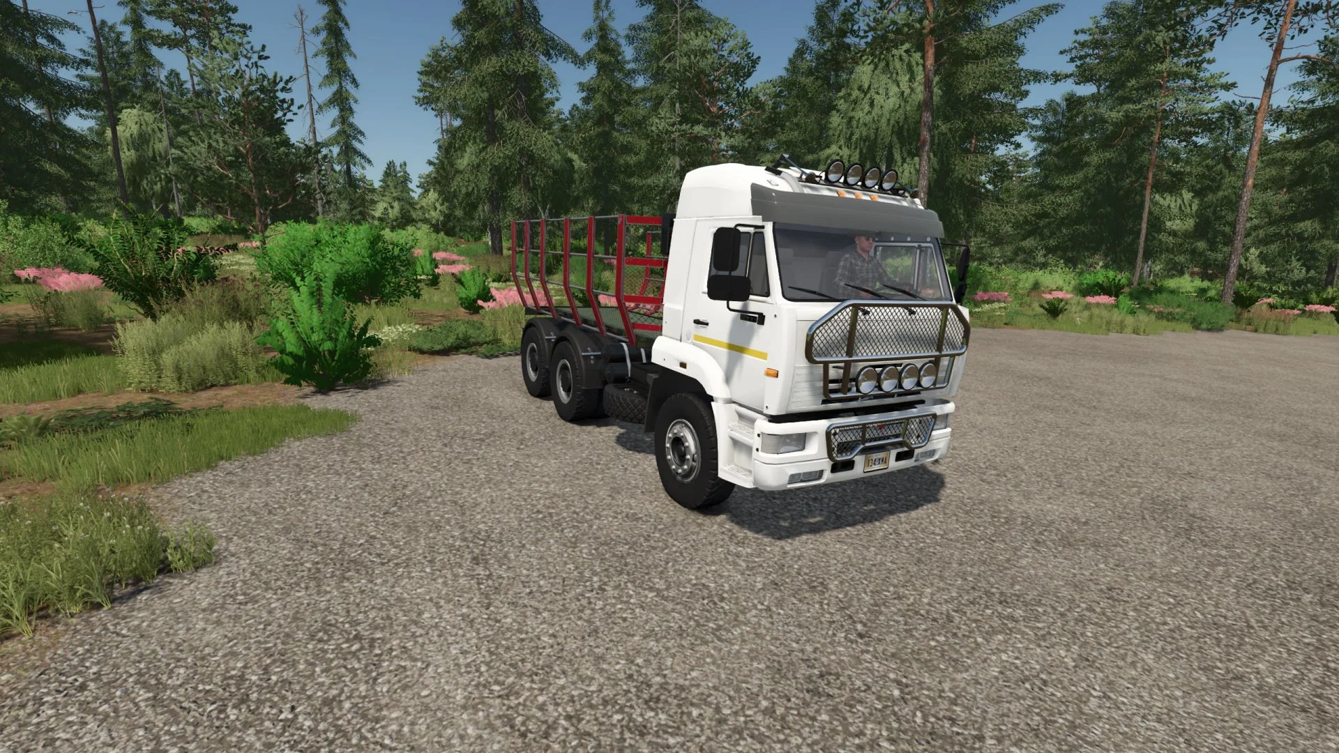 FS25 Kamaz 6460 Forest V1.0 Vehicles Mod FS25 Mod Free Download
