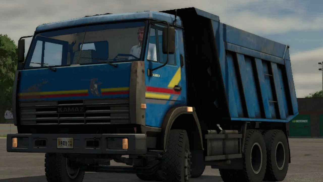 FS25 KamAZ 65115 V1.0 Vehicles Mod FS25 Mod Free Download