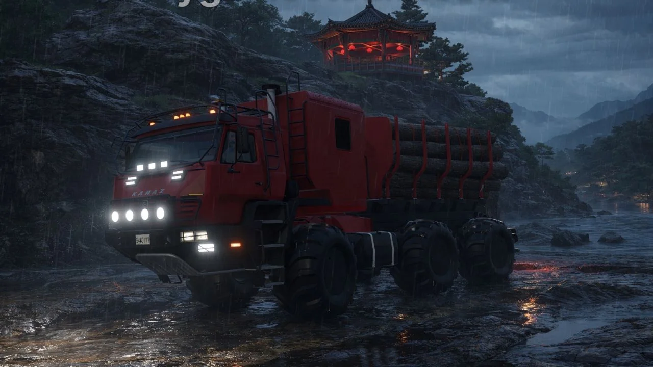 FS25 Kamaz AZOV 6345 V1.0 Vehicles Mod FS25 Mod Free Download
