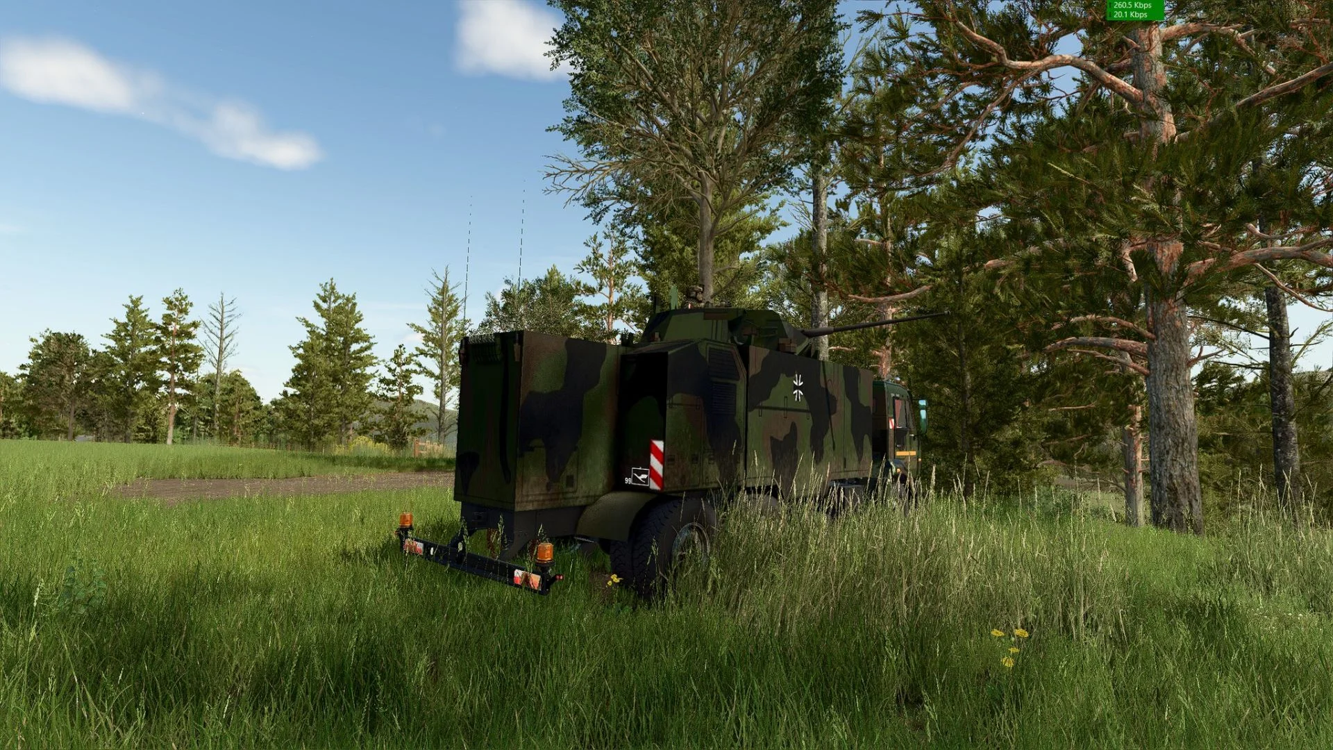 FS25 Kamaz H457U German Turret V1.0 Vehicles Mod FS25 Mod Free Download