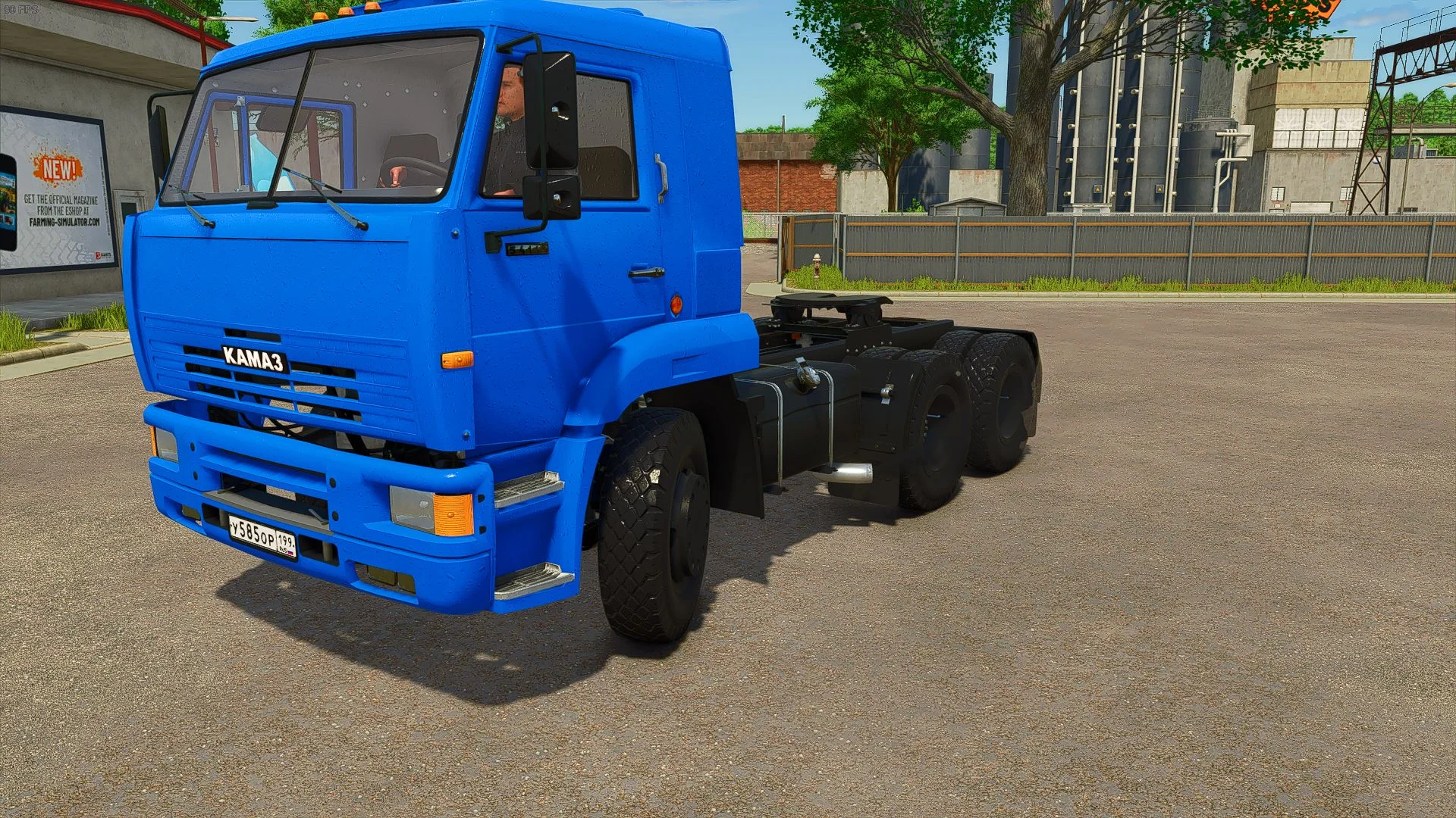 FS25 KAMAZ tractor V1.0 Vehicles Mod FS25 Mod Free Download