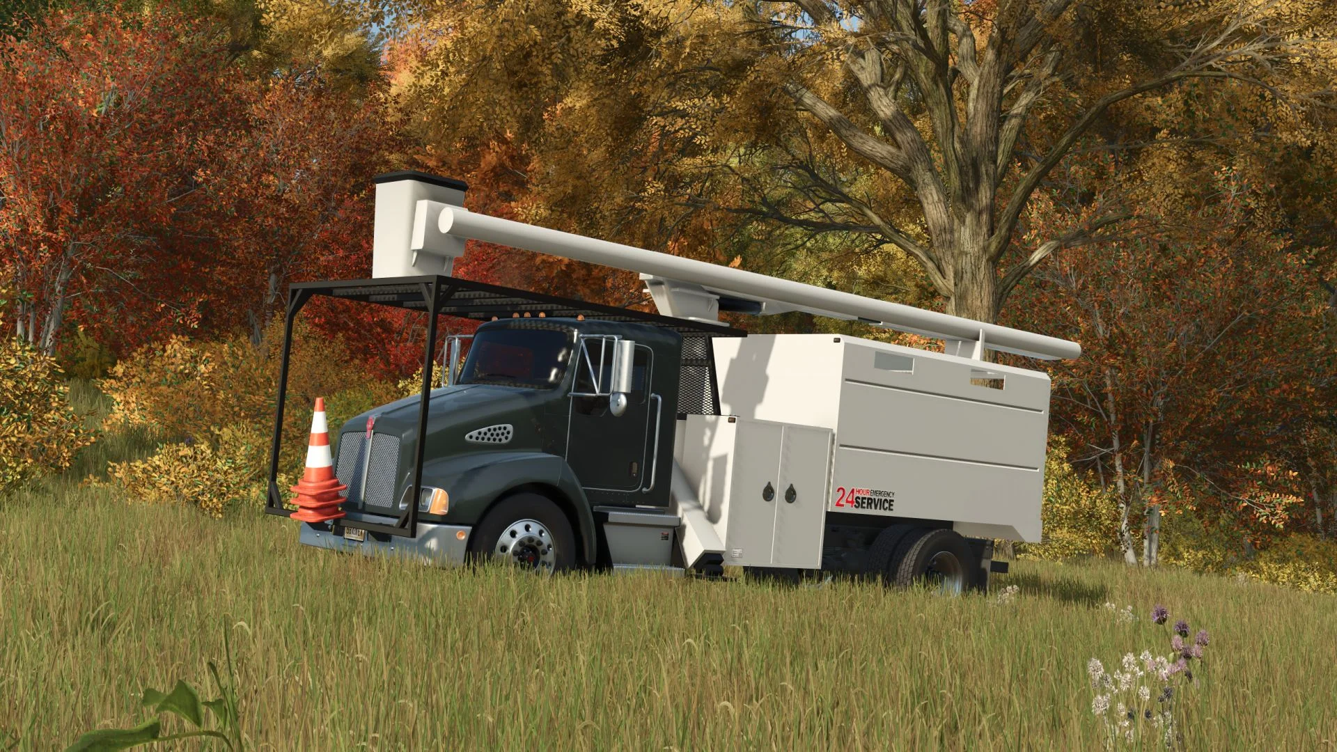 FS25 Kenworth T300 V1.0.0.1 Vehicles Mod FS25 Mod Free Download