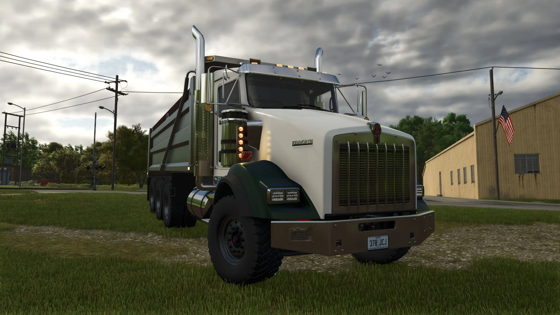 FS25 Kenworth T800 Dumper V1.4.5 Vehicles Mod FS25 Mod Free Download