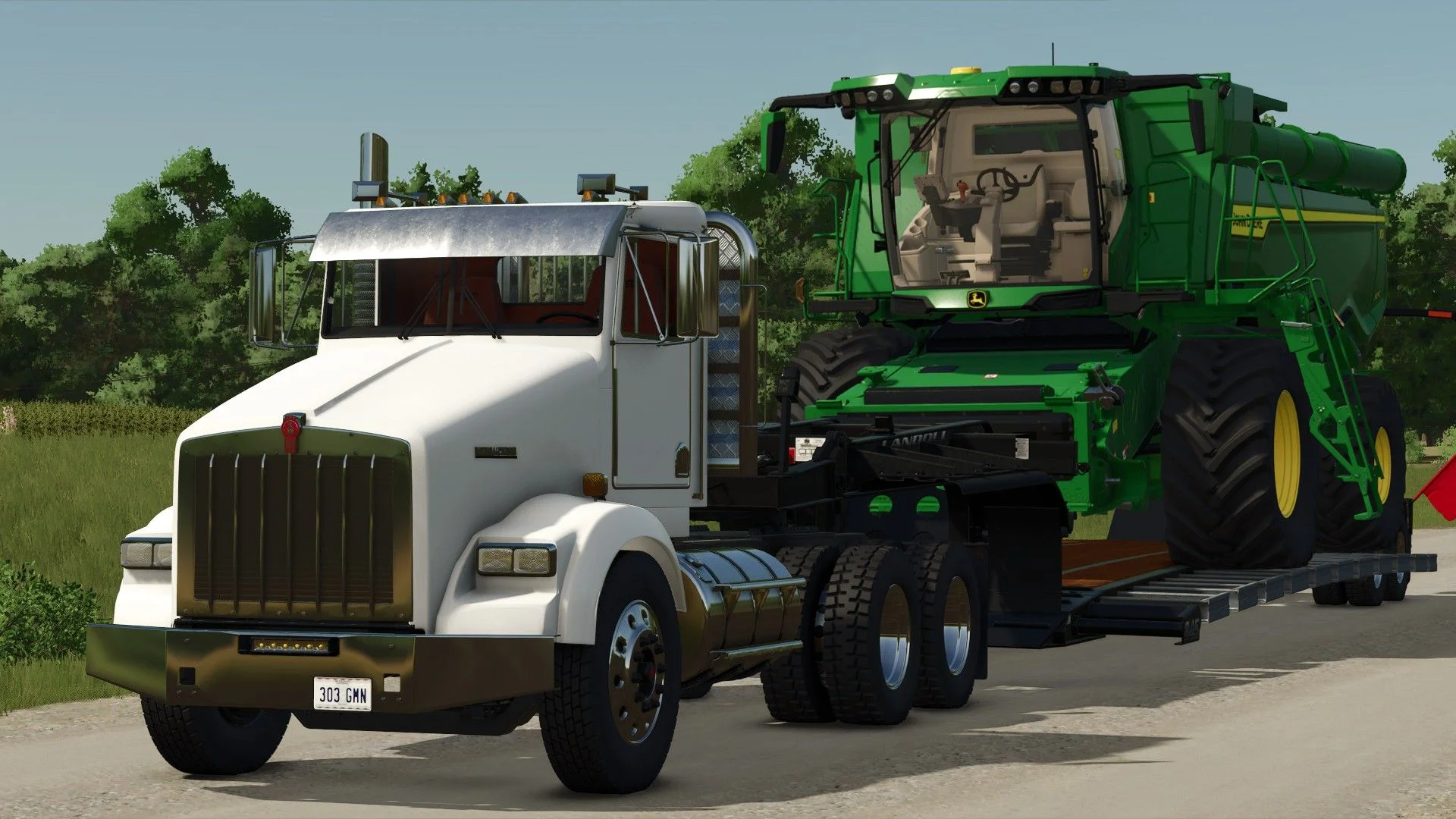 FS25 Kenworth T880 Daycab V1.0 Vehicles Mod FS25 Mod Free Download