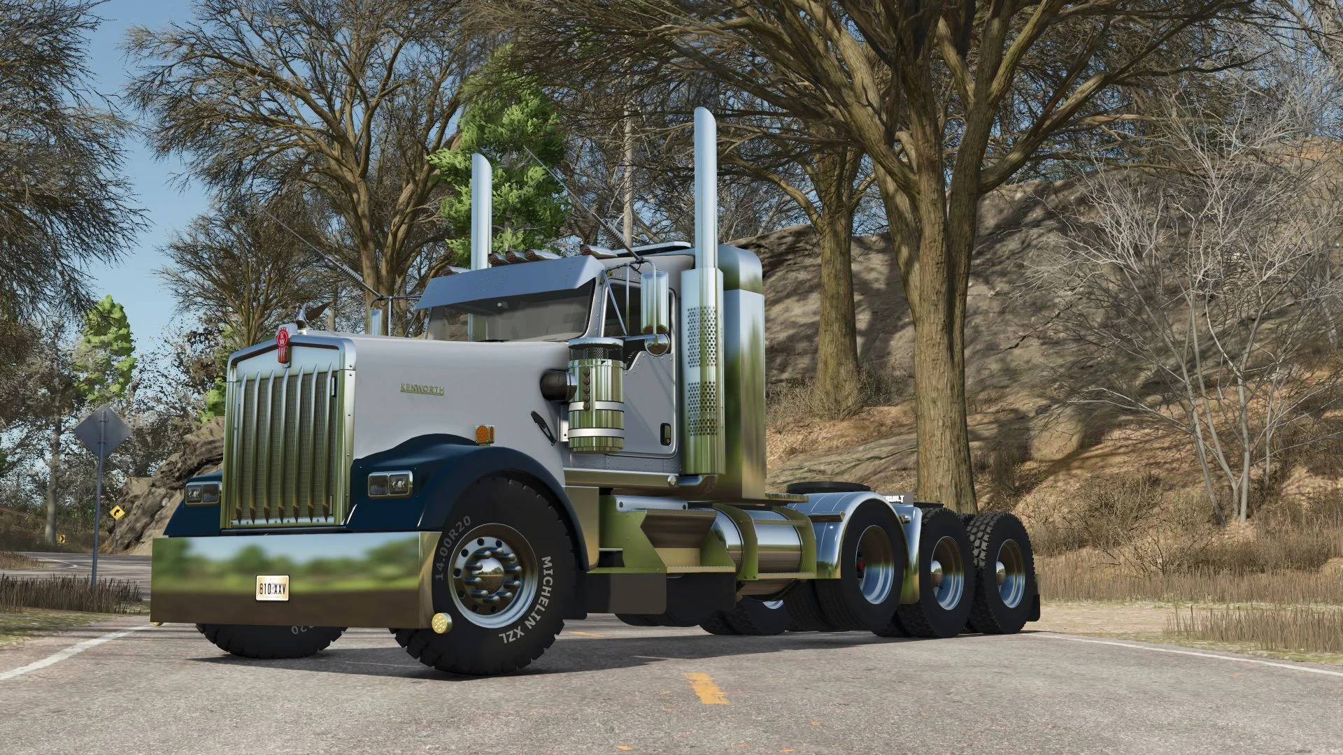 FS25 Kenworth W900L V1.8 Vehicles Mod FS25 Mod Free Download