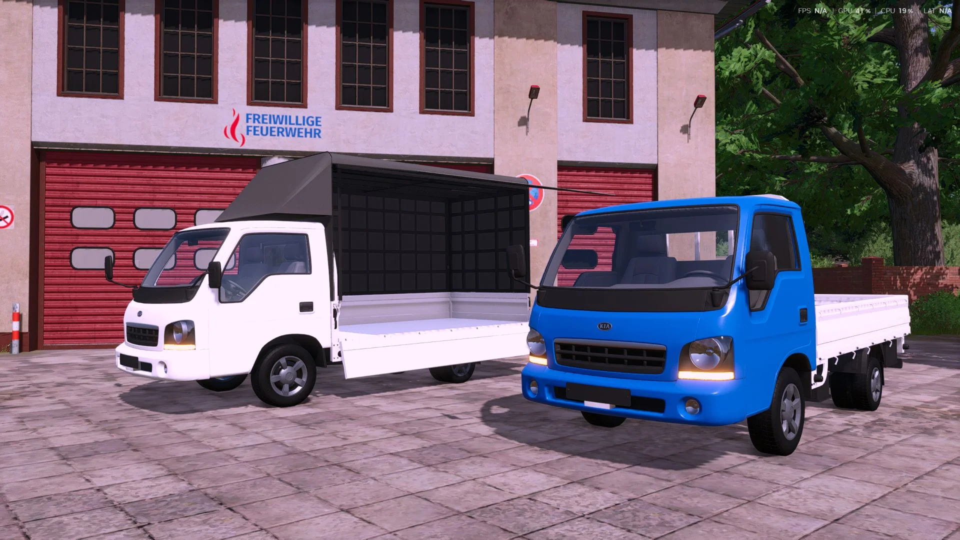 FS25 Kia Bongo 2003 V1.0 Vehicles Mod FS25 Mod Free Download