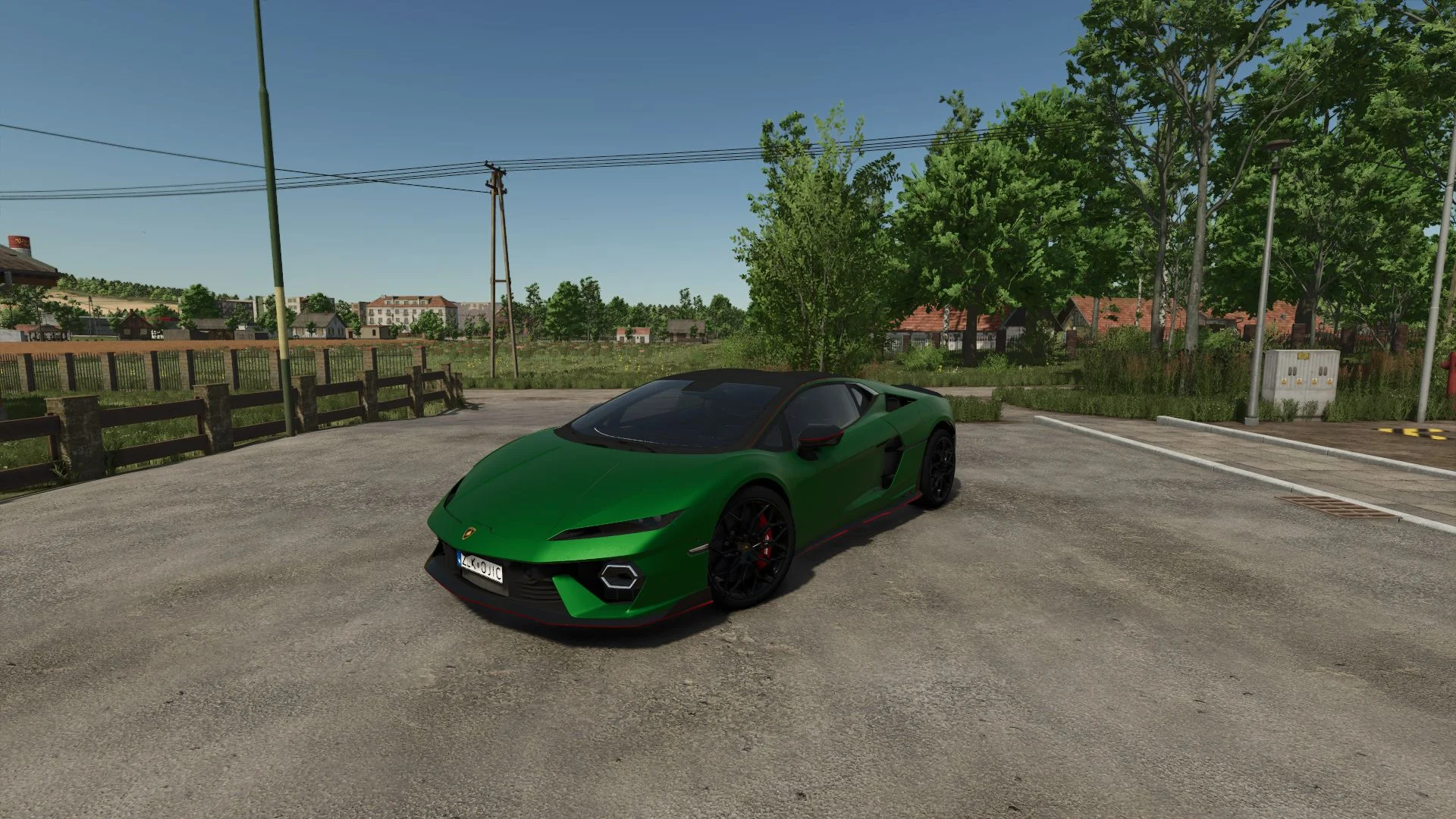 FS25 Lamborghini Temerario V1.0 Vehicles Mod FS25 Mod Free Download