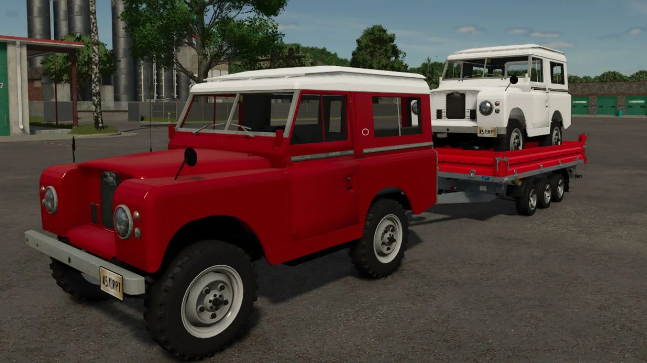 FS25 Land Rover Santana 88 V1.0 Vehicles Mod FS25 Mod Free Download