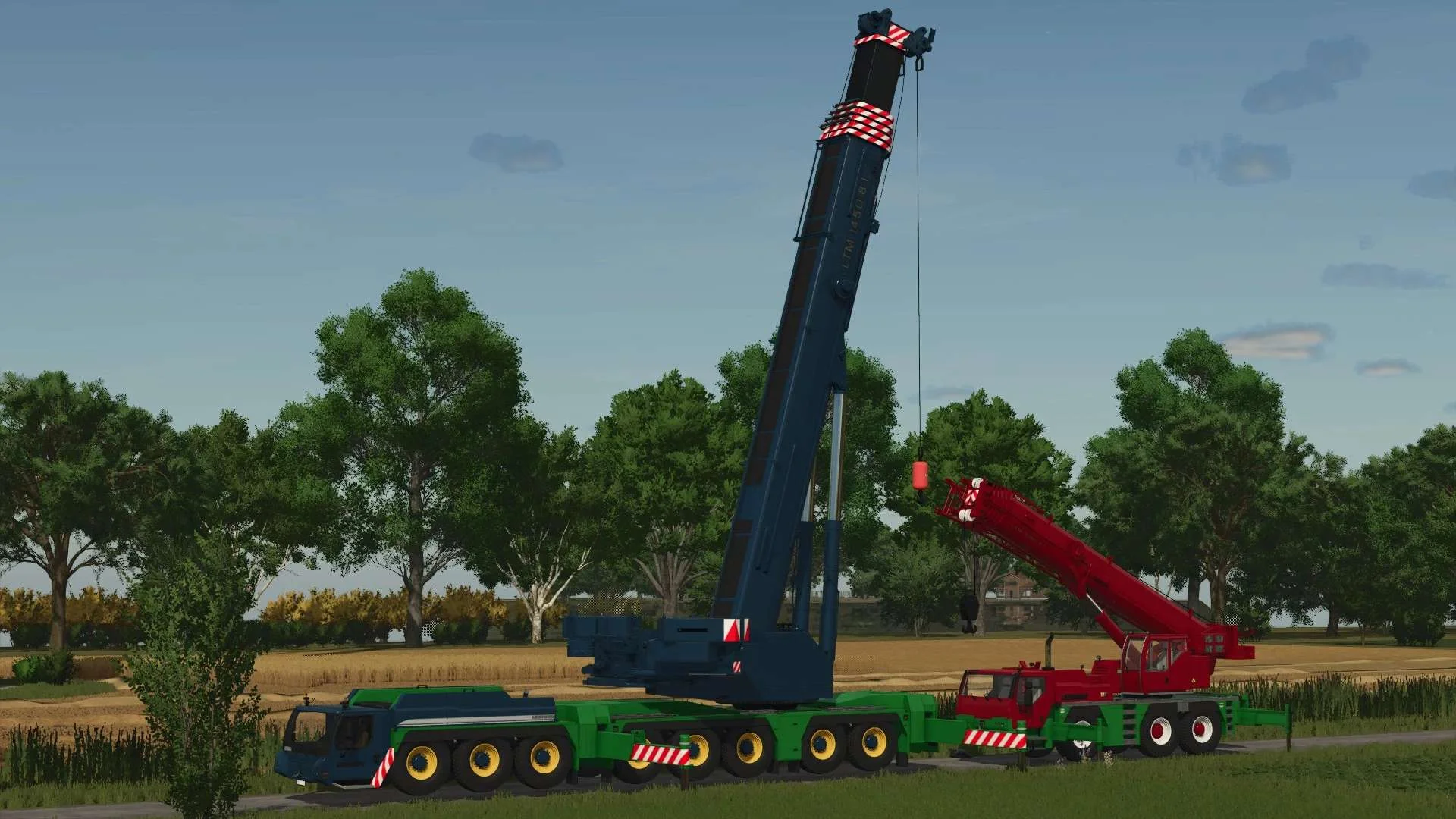 FS25 Liebherr LTM 1050 & 1450 v1.0 Vehicles Mod FS25 Mod Free Download